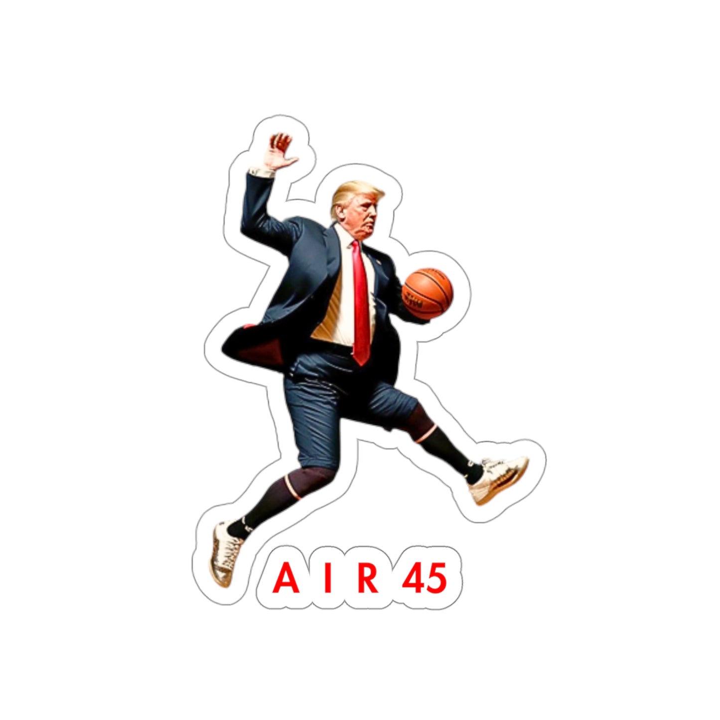 Air DT Donald Trump Die-Cut Stickers