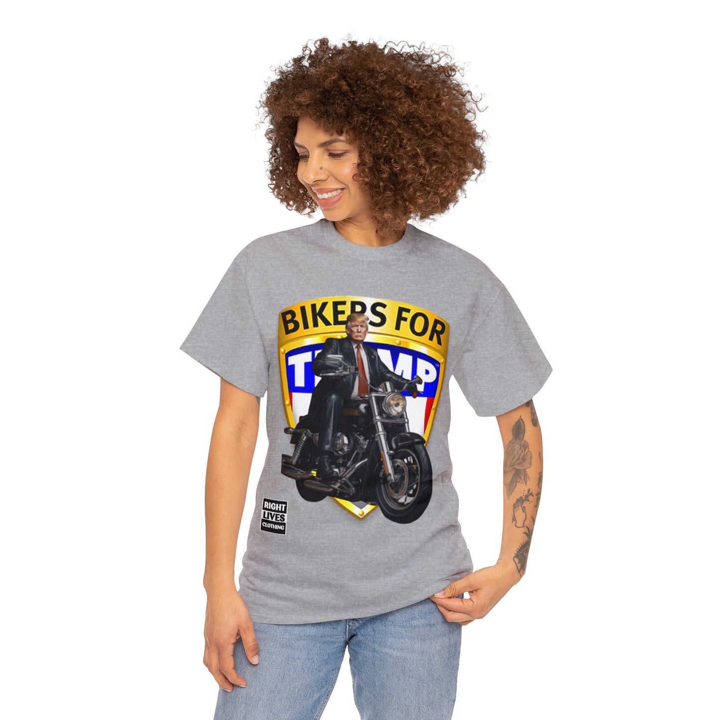 Biker Donald Trump T-shirt