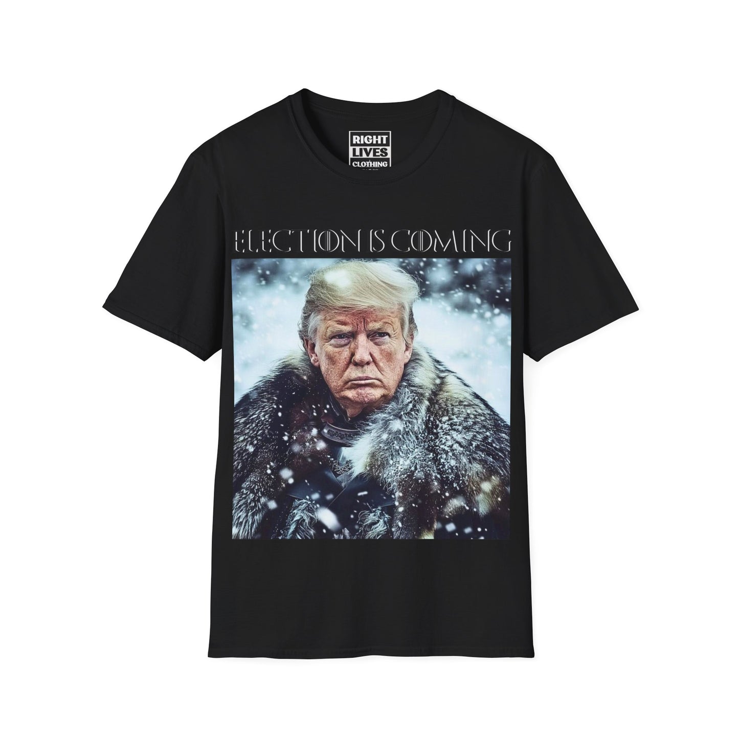 Donald Trump Election Is Coming Again T-shirt Light Blue