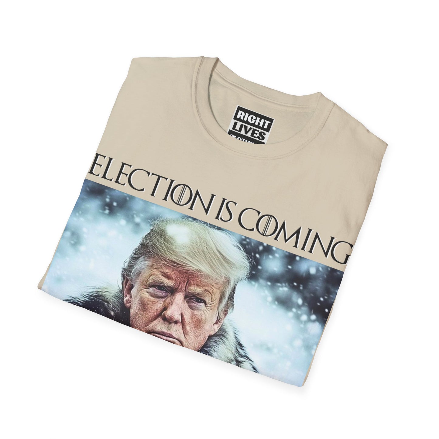 Donald Trump Election Is Coming Again T-shirt Light Blue