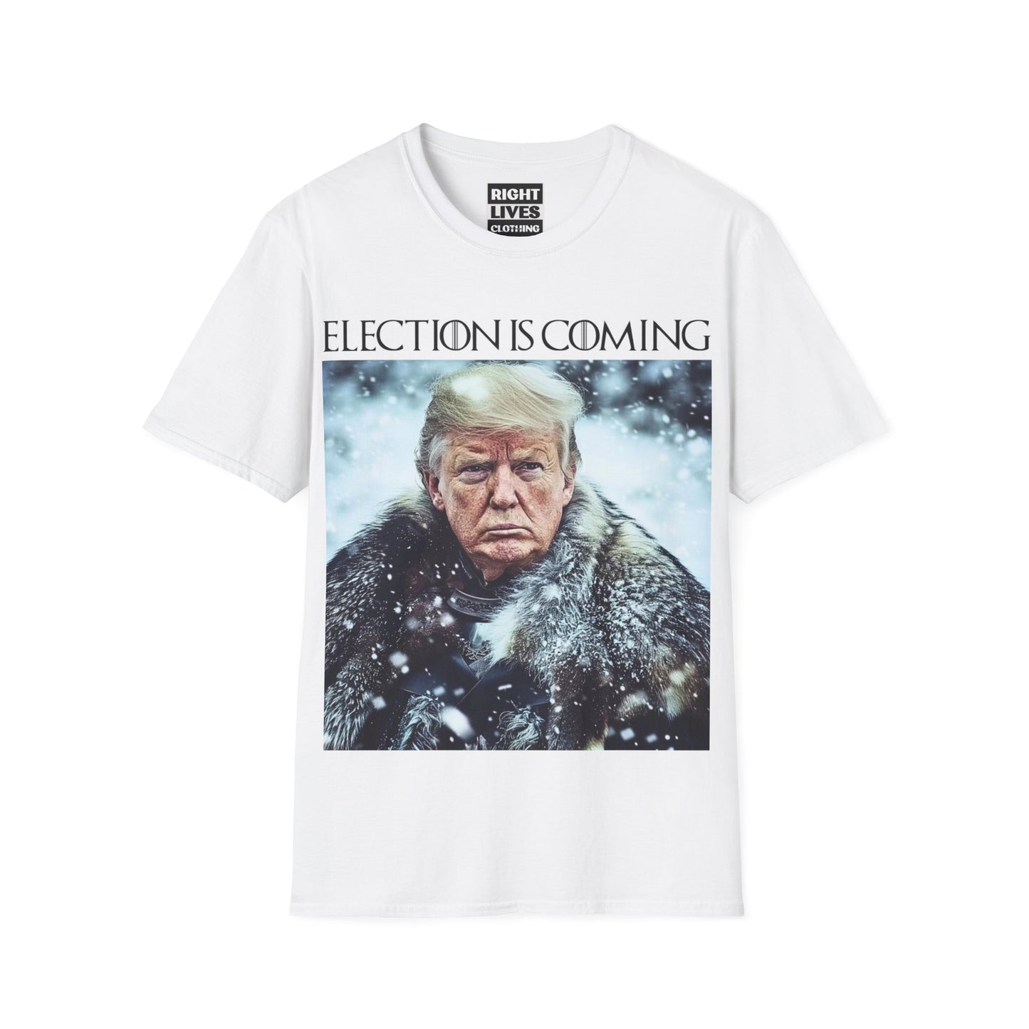 Donald Trump Election Is Coming Again T-shirt Light Blue