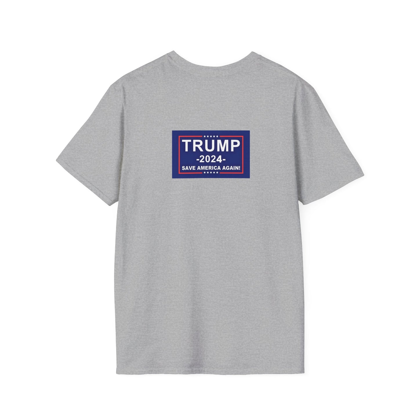 Election Is Coming Donald Trump T-Shirt Charcoal