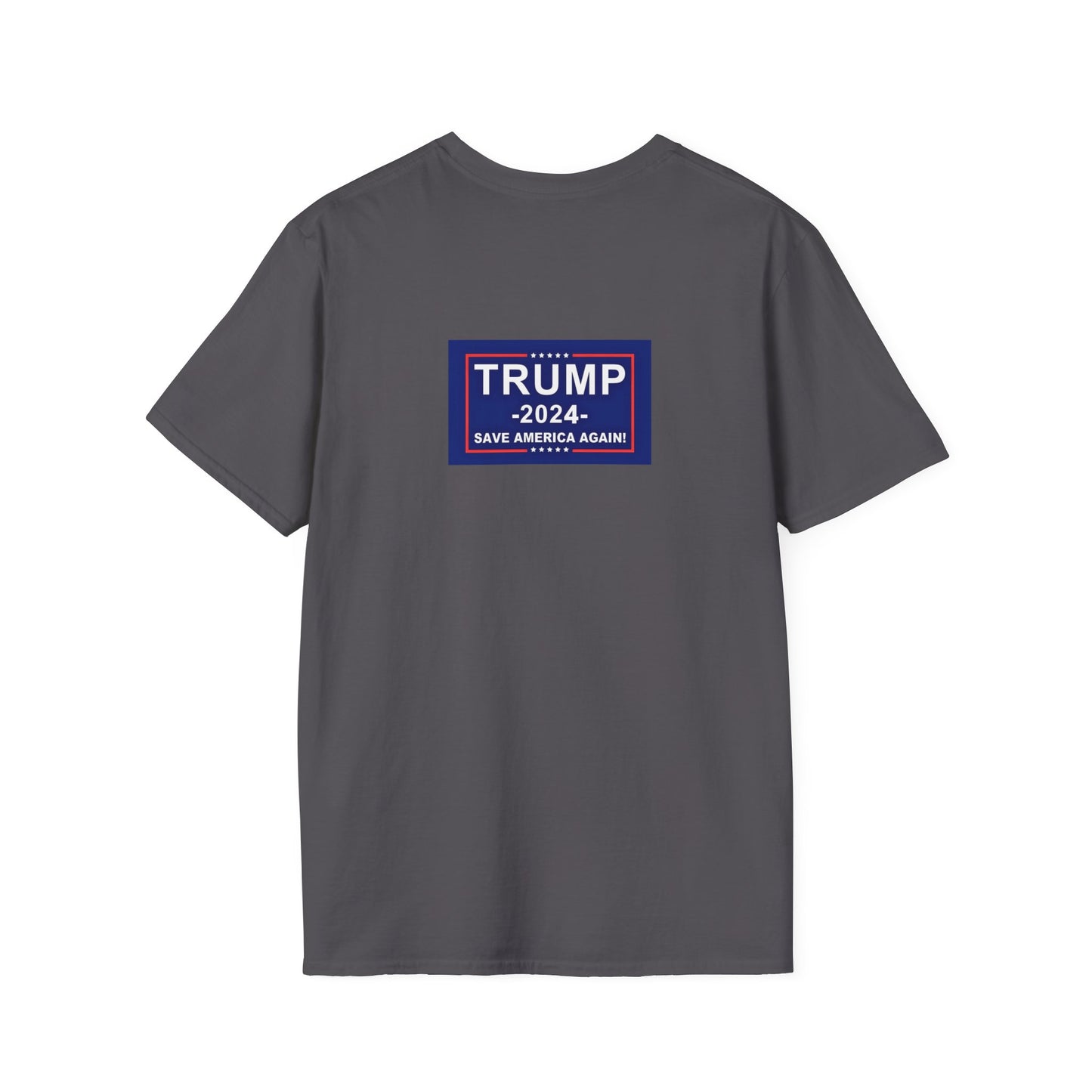 Election Is Coming Donald Trump T-Shirt Charcoal