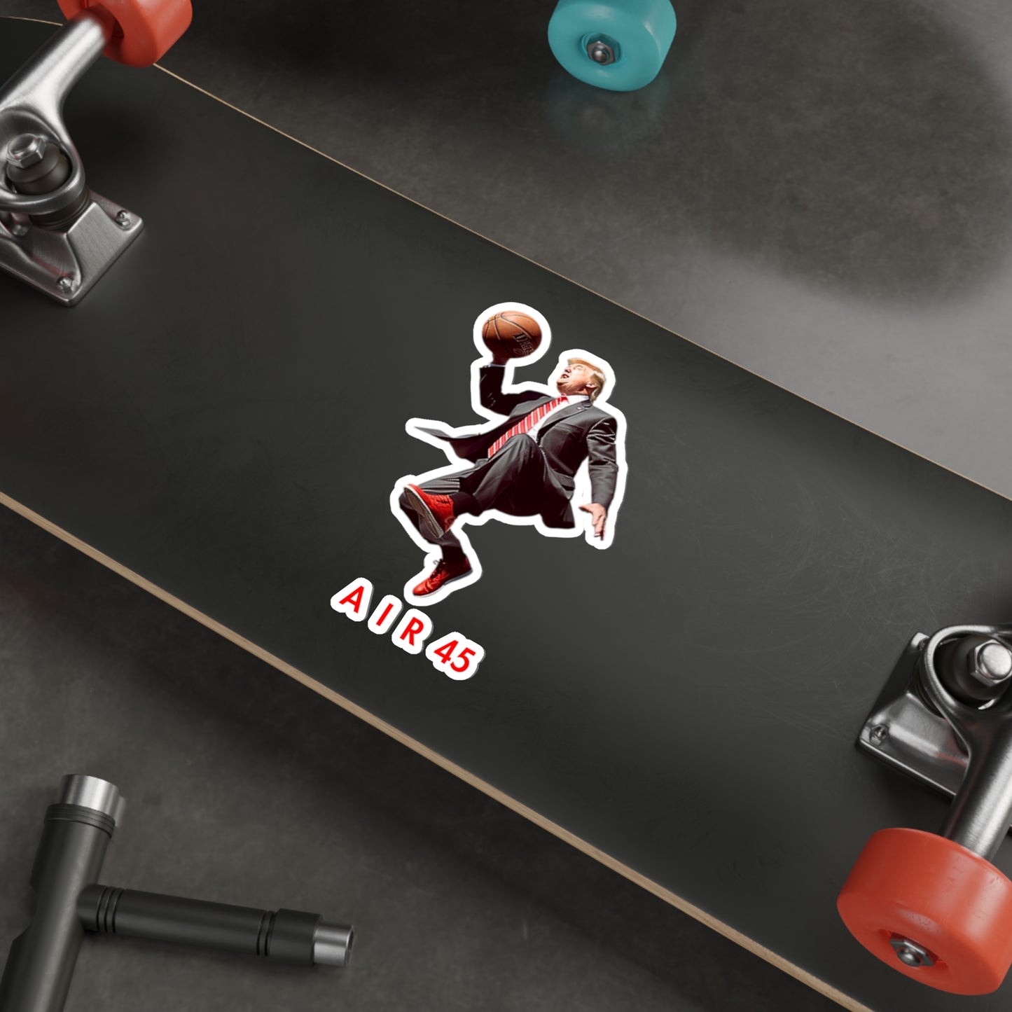 Air DT Free Throw Dunk Die-Cut Stickers