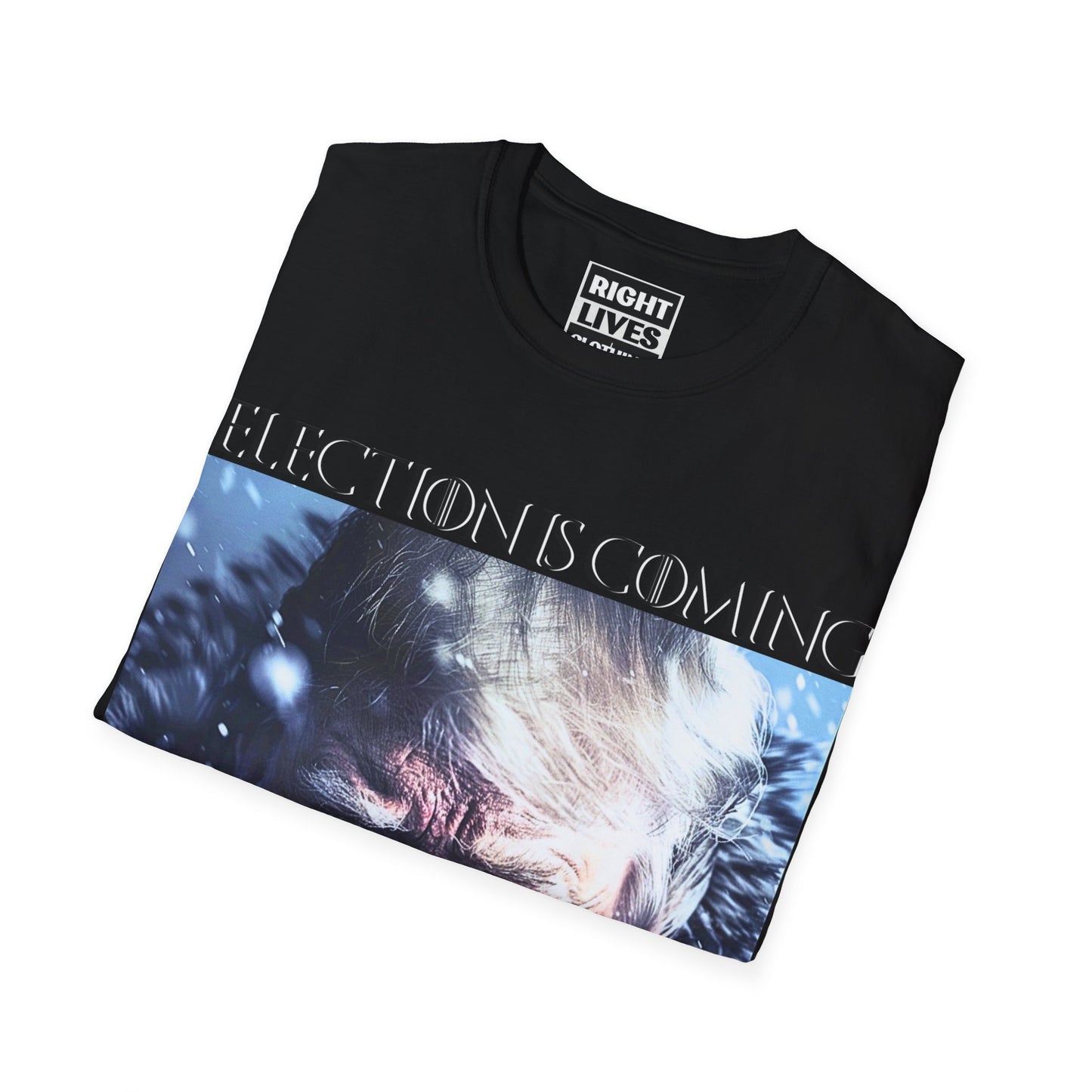 Election Is Coming Donald Trump T-Shirt Charcoal