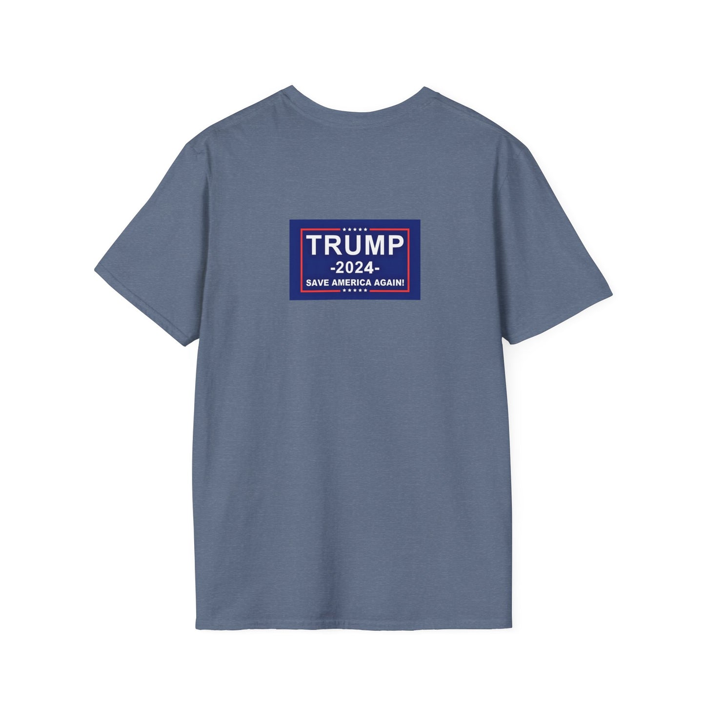 Election Is Coming Donald Trump T-Shirt Charcoal