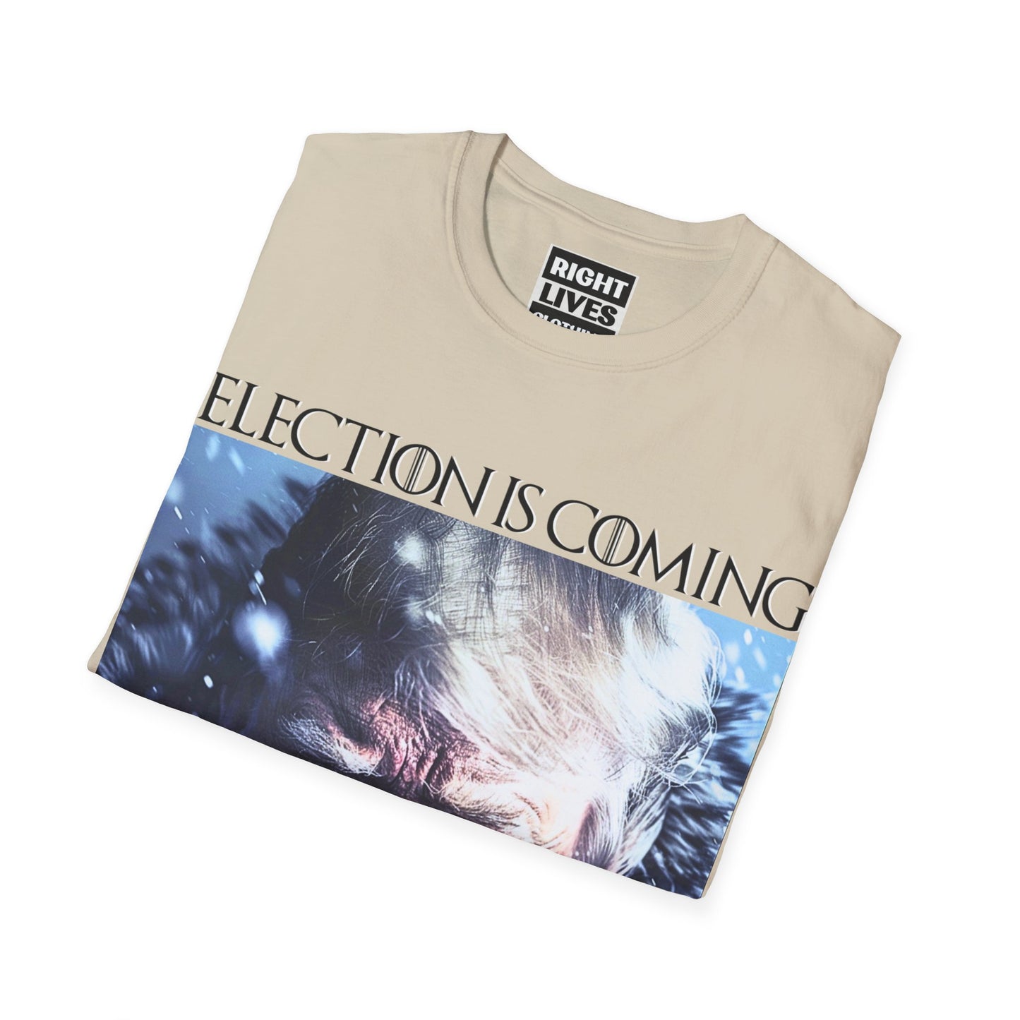 Election Is Coming Donald Trump T-Shirt Charcoal