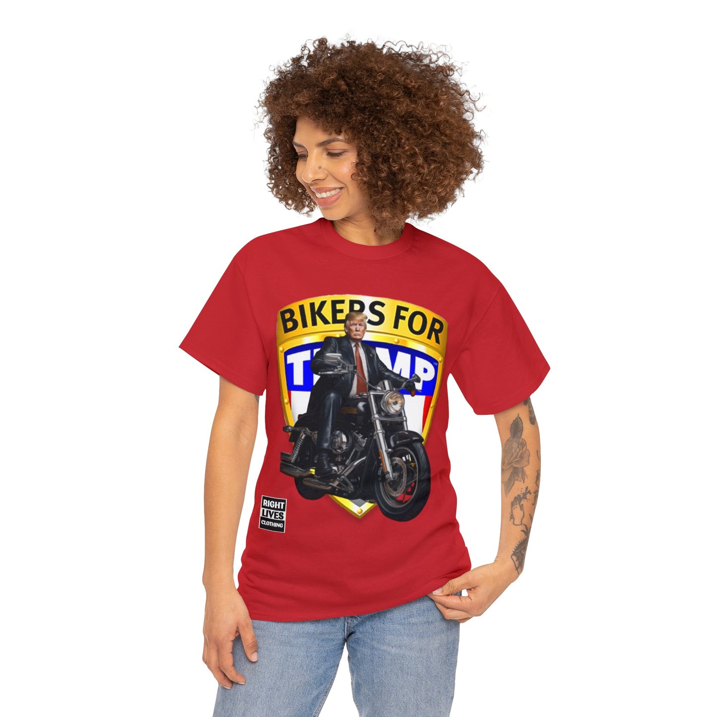 Biker Donald Trump T-shirt