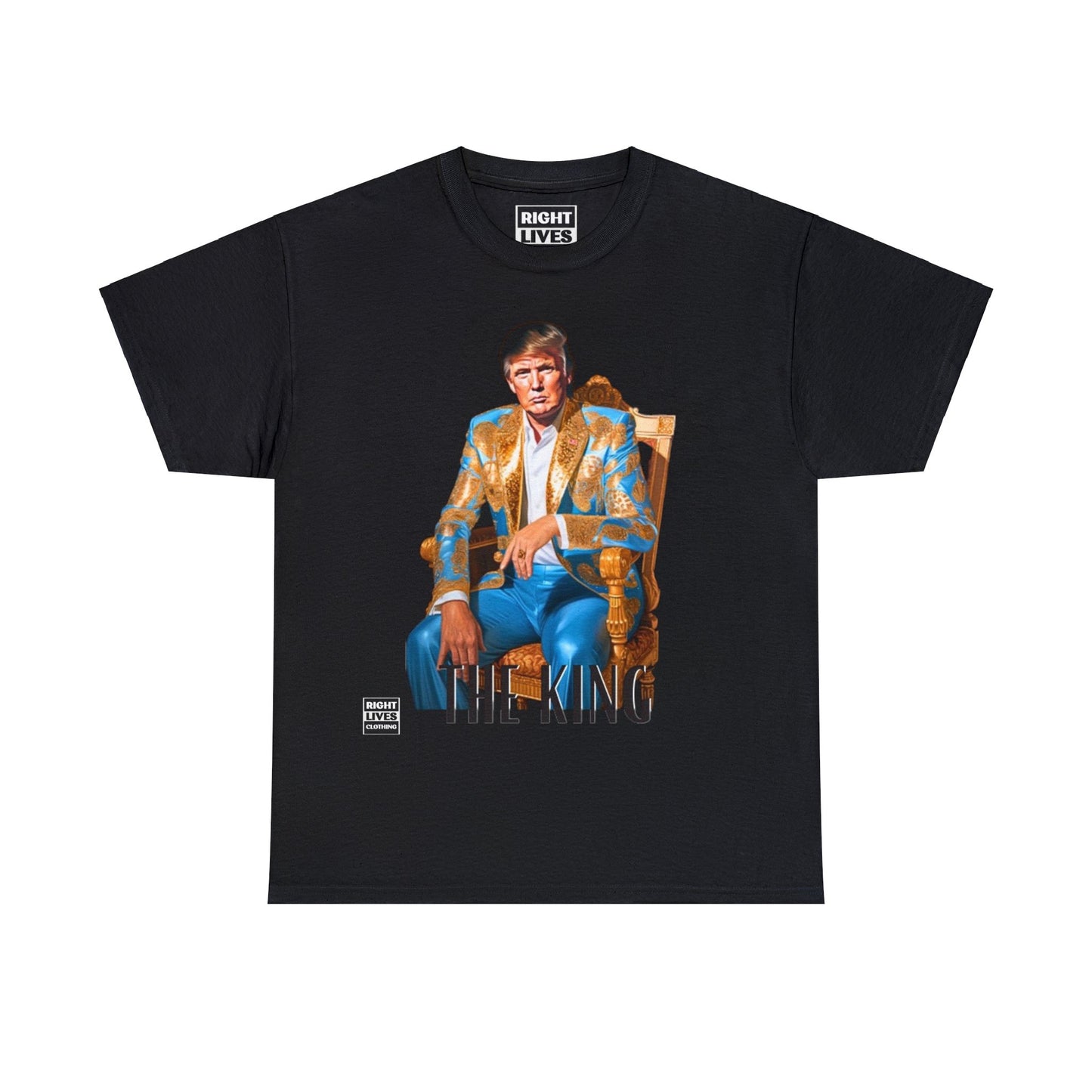 King Donald Trump Light Blue T-Shirt