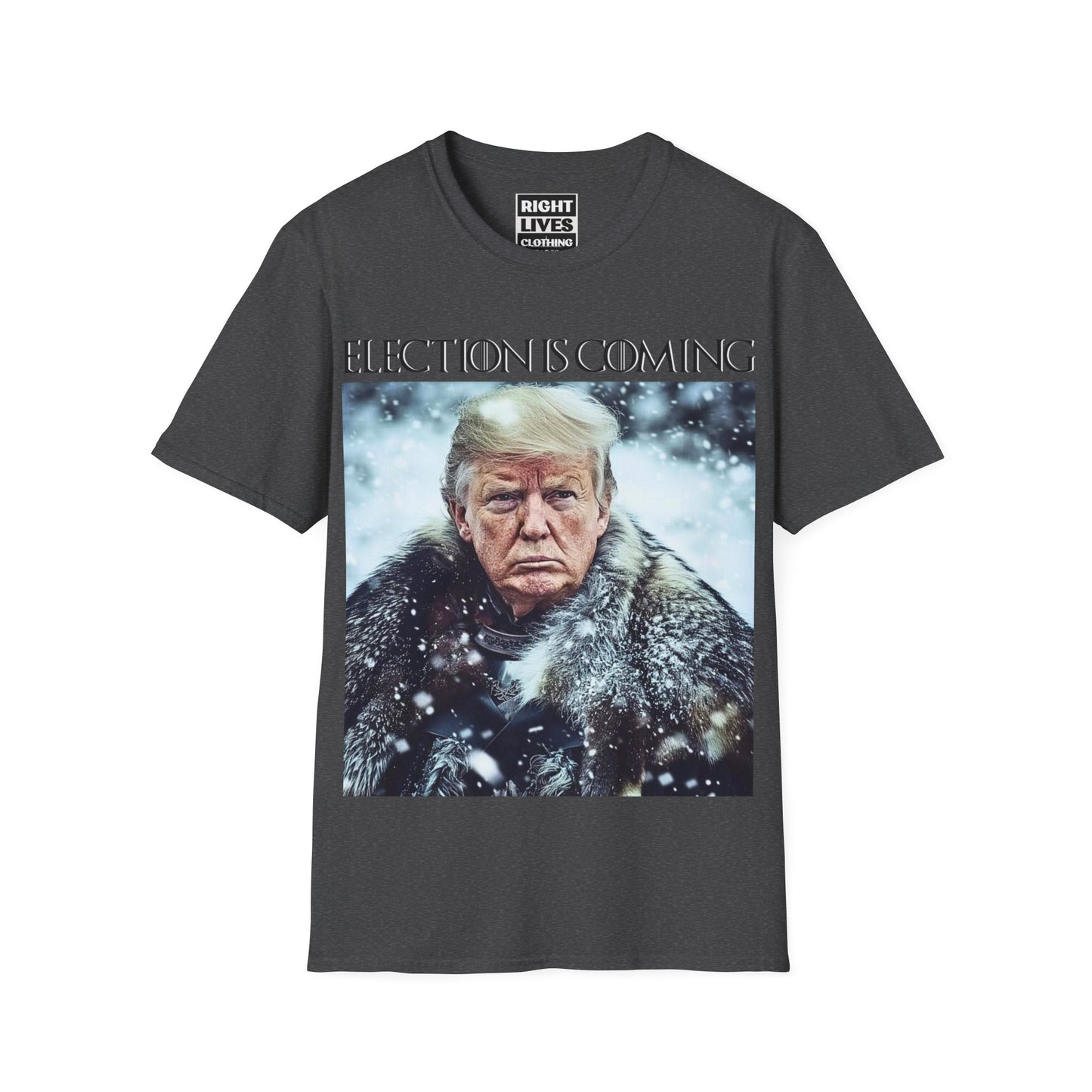Donald Trump Election Is Coming Again T-shirt Light Blue