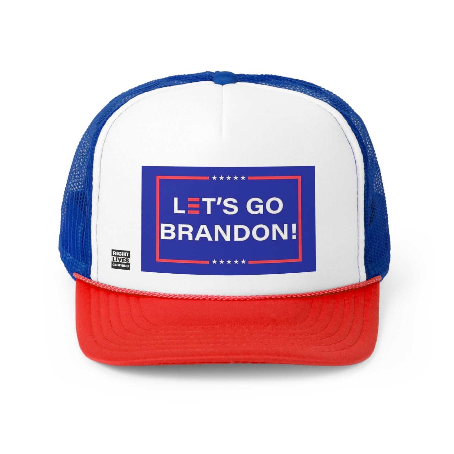 Lets Go Brandon Royal blue - Trucker Caps