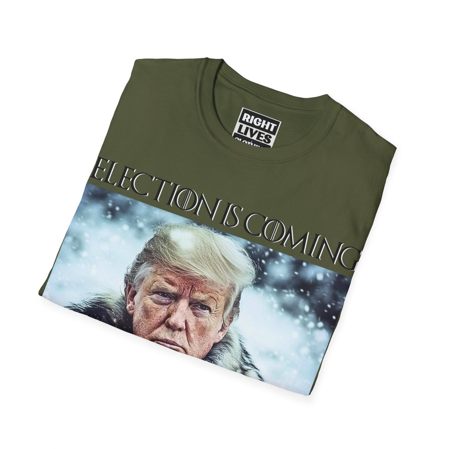 Donald Trump Election Is Coming Again T-shirt Light Blue