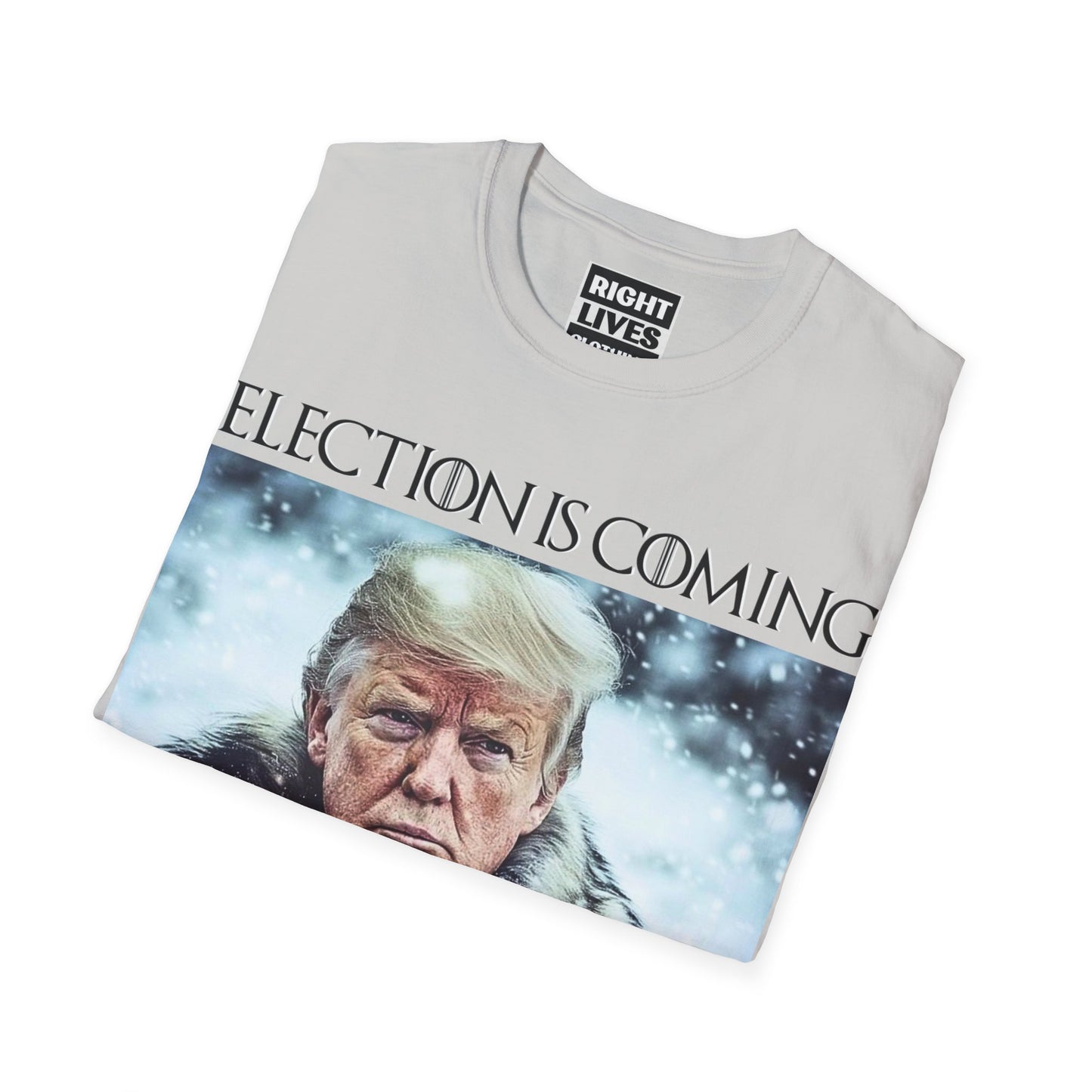 Donald Trump Election Is Coming Again T-shirt Light Blue