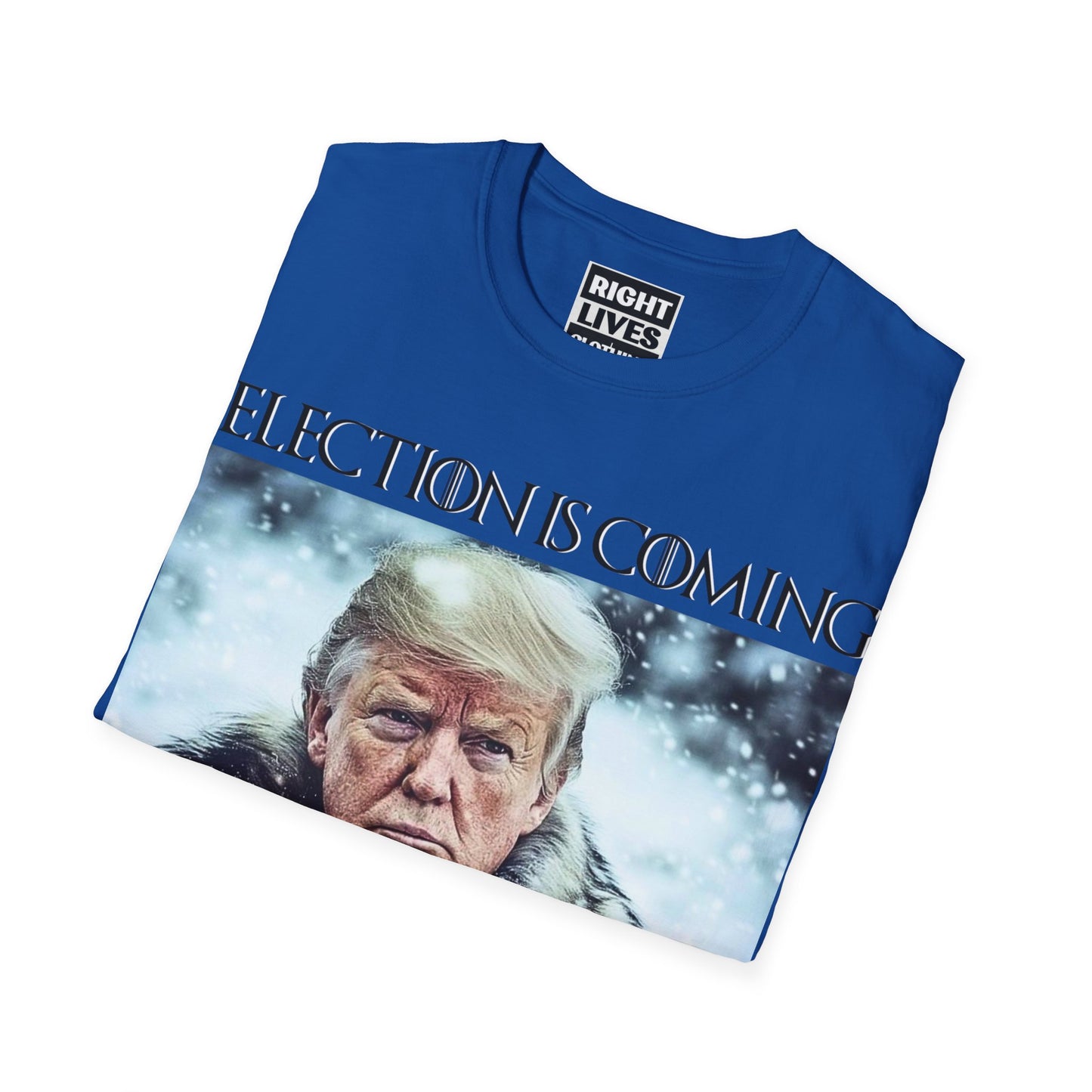 Donald Trump Election Is Coming Again T-shirt Light Blue