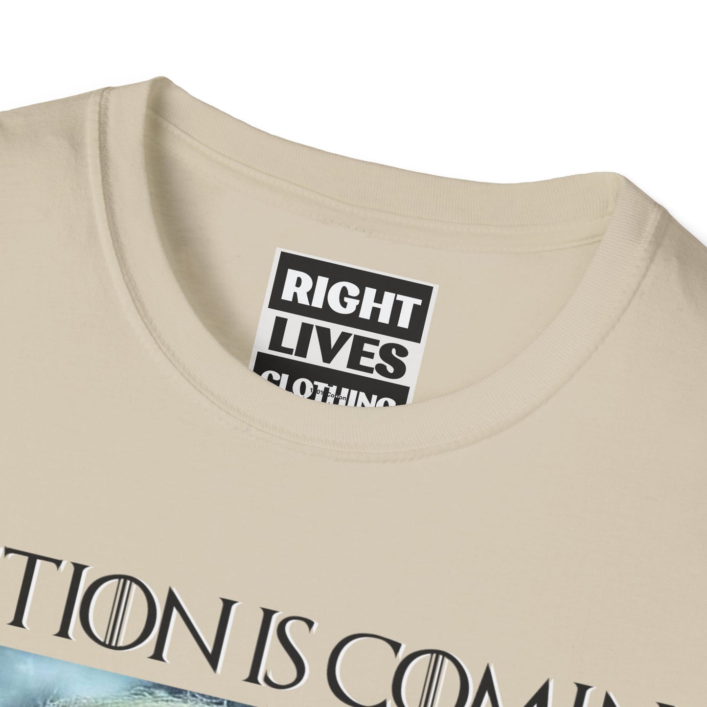 Donald Trump Election Is Coming Again T-shirt Light Blue