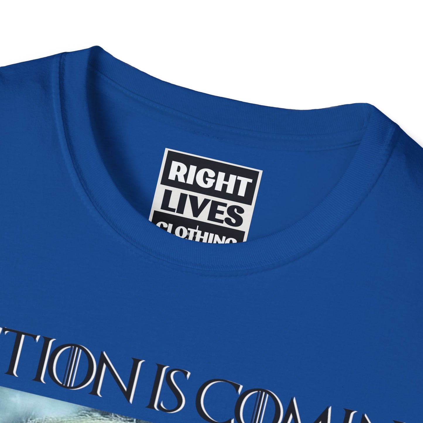 Donald Trump Election Is Coming Again T-shirt Light Blue