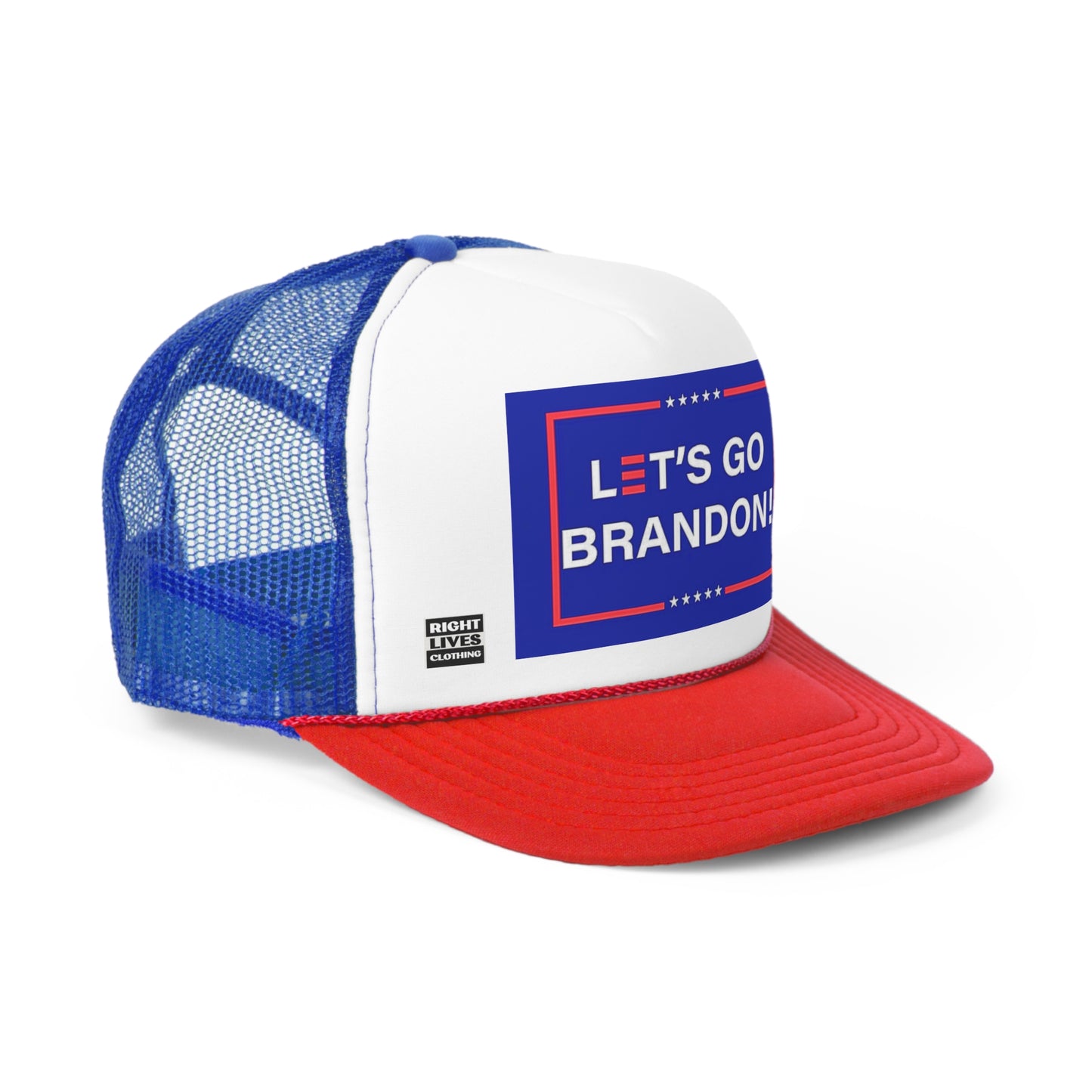Lets Go Brandon Royal blue - Trucker Caps