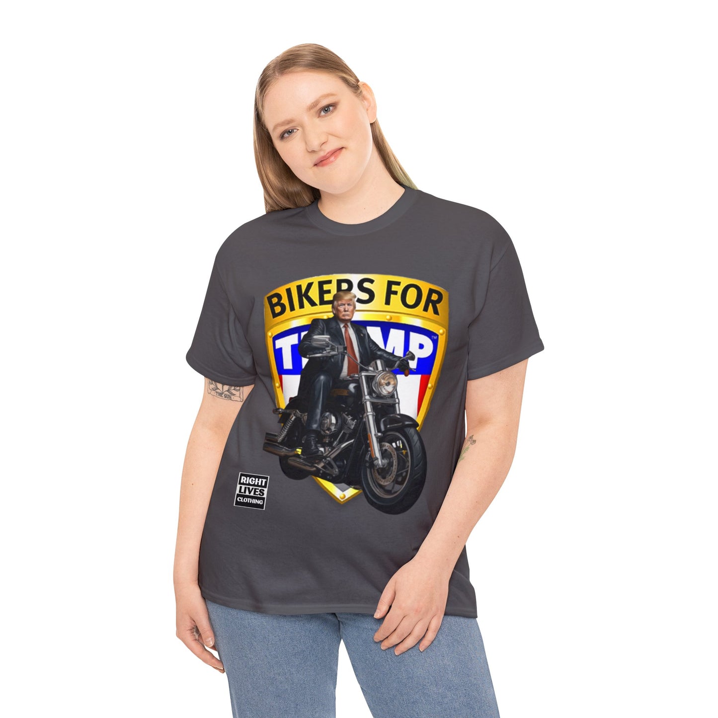 Biker Donald Trump T-shirt