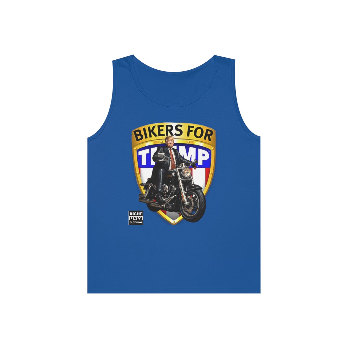 Bikers For Donald Trump Cotton Tank Top