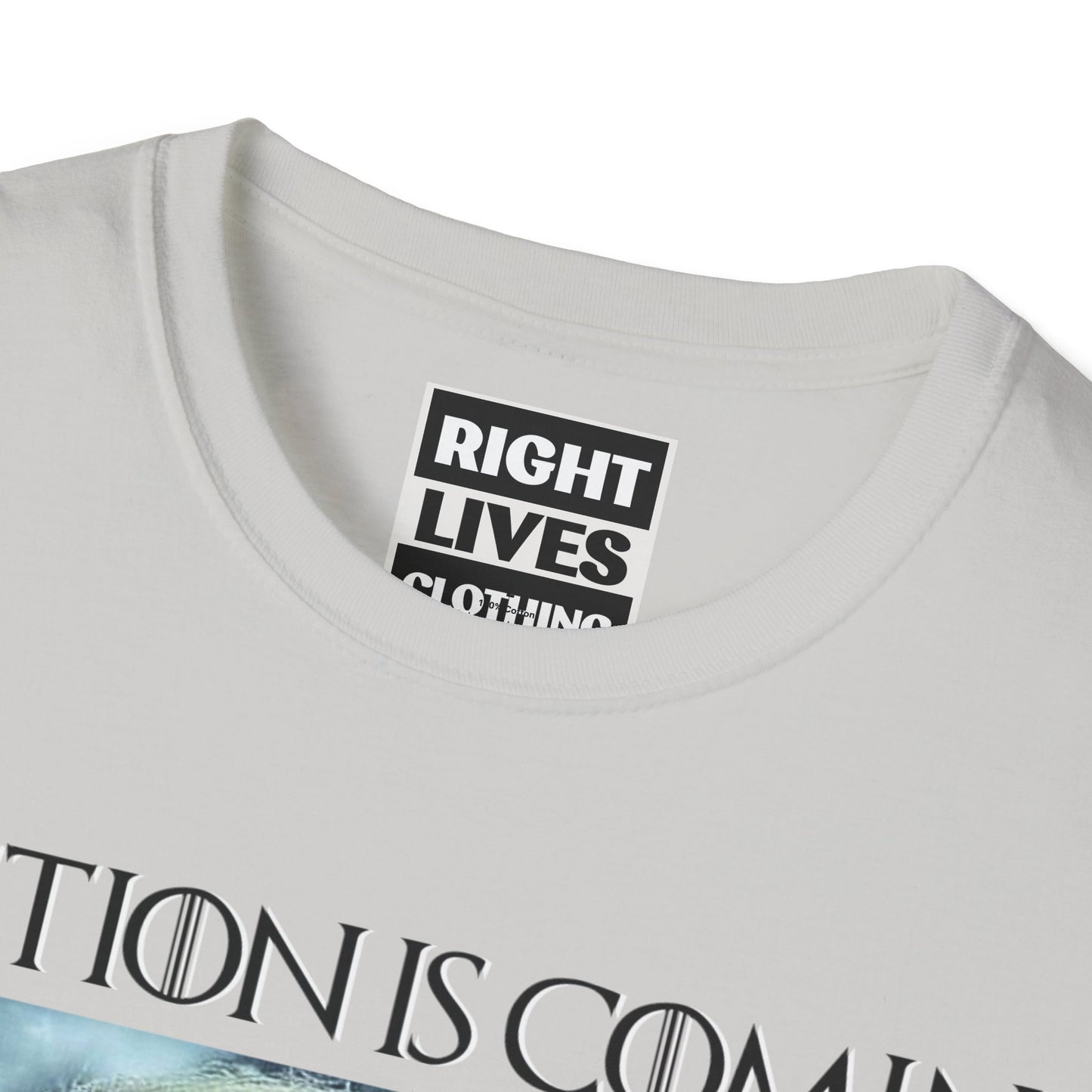 Donald Trump Election Is Coming Again T-shirt Light Blue
