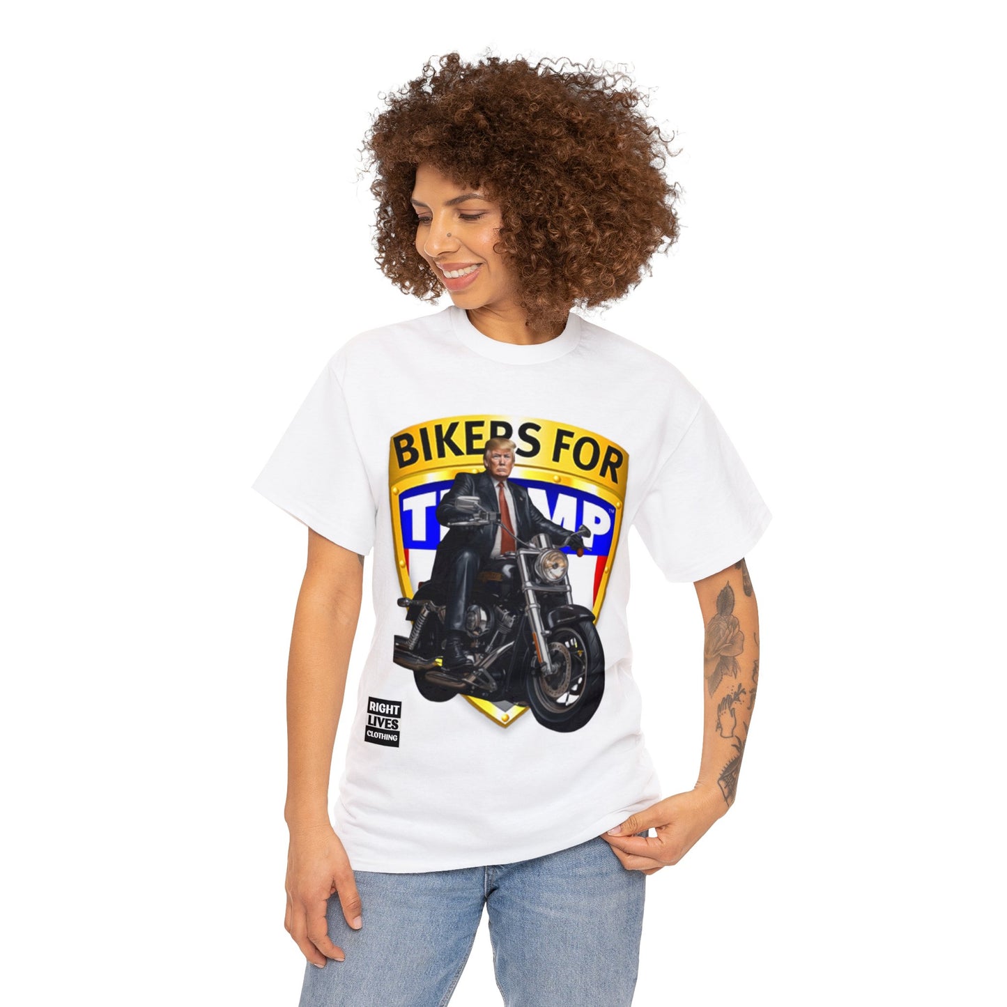Biker Donald Trump T-shirt