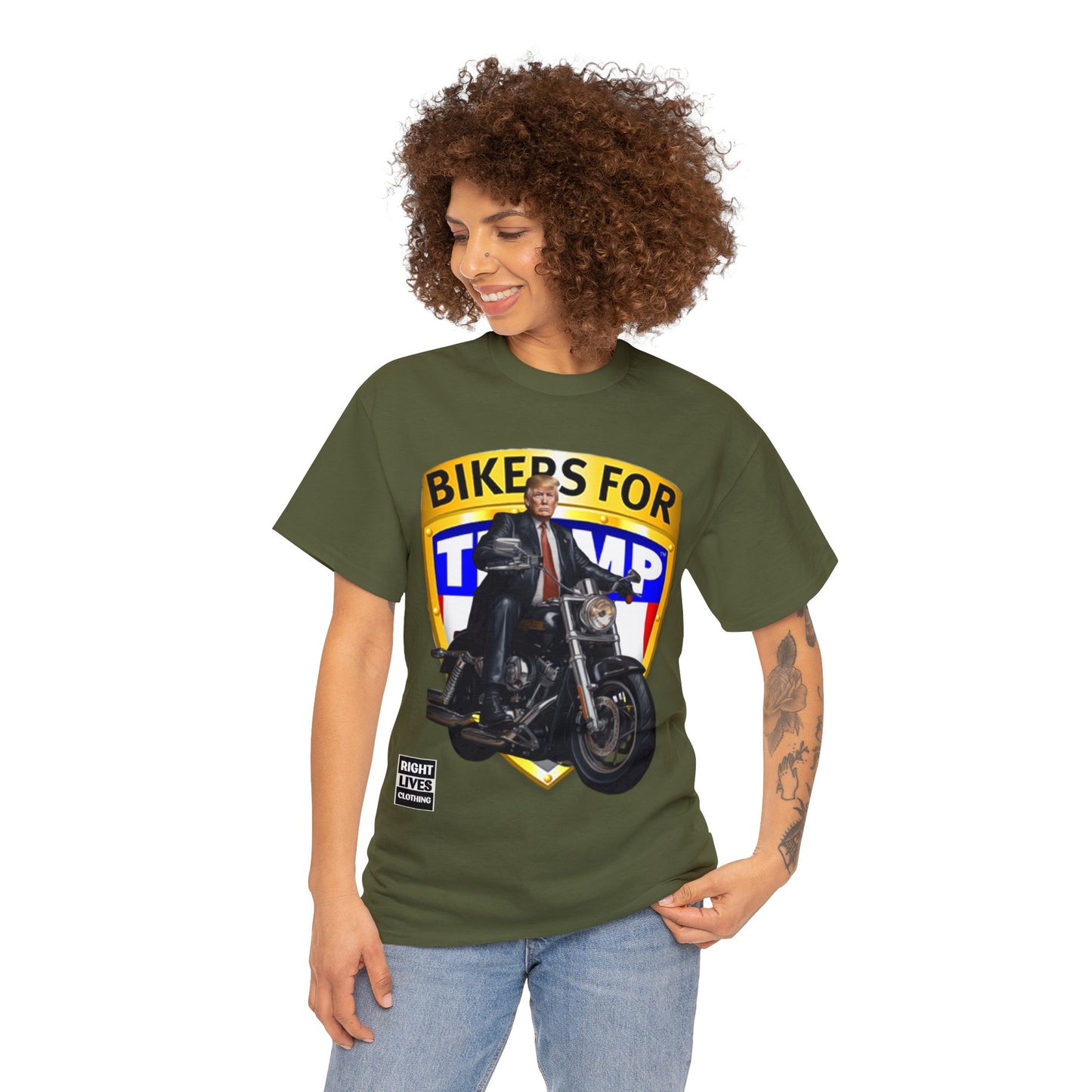 Biker Donald Trump T-shirt