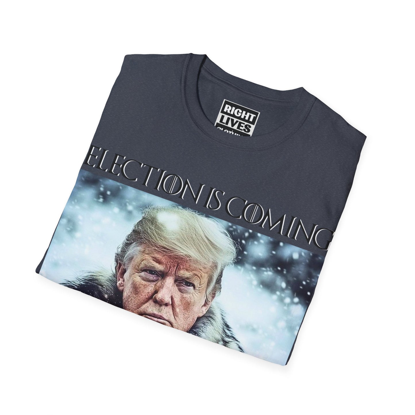 Donald Trump Election Is Coming Again T-shirt Light Blue