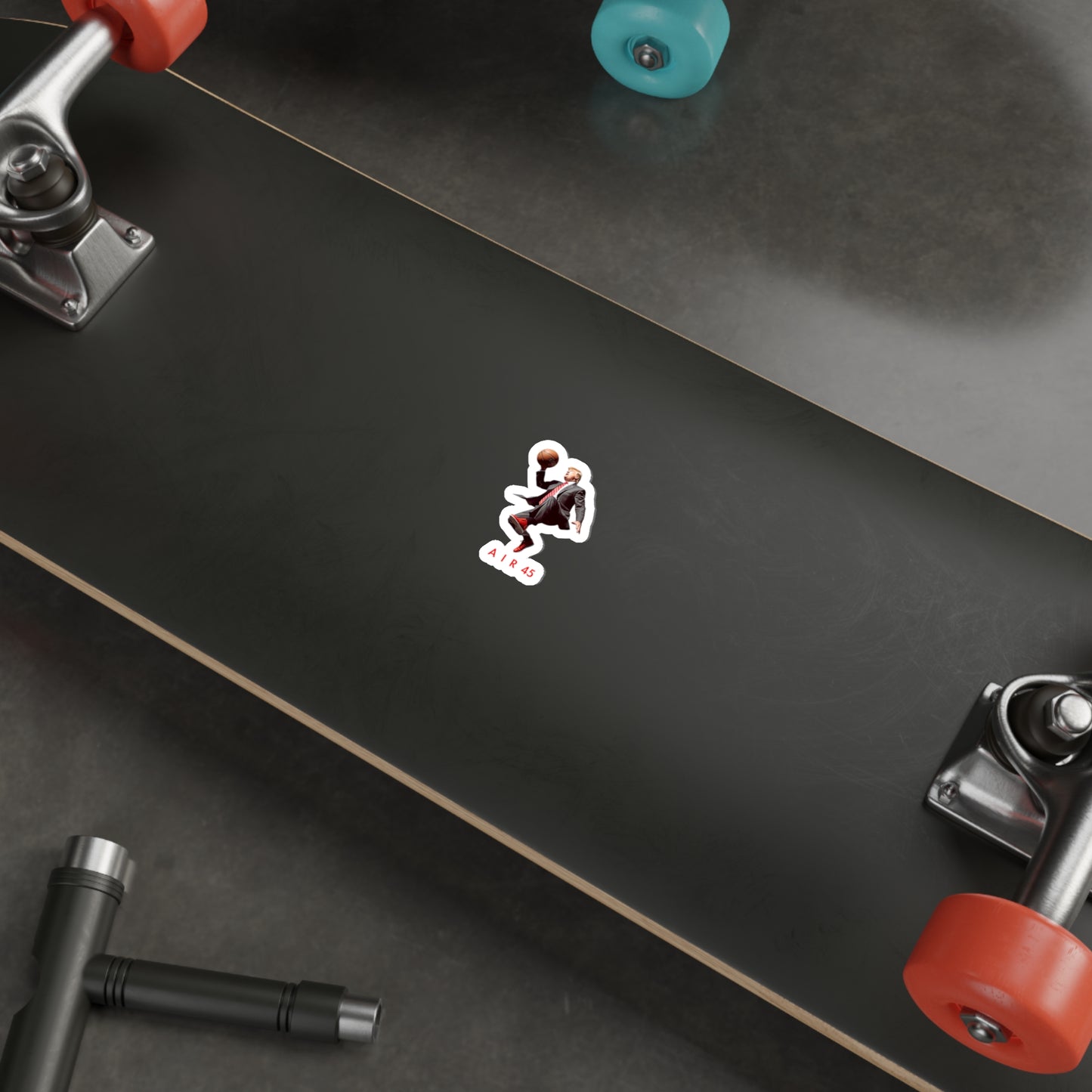 Air DT Free Throw Dunk Die-Cut Stickers