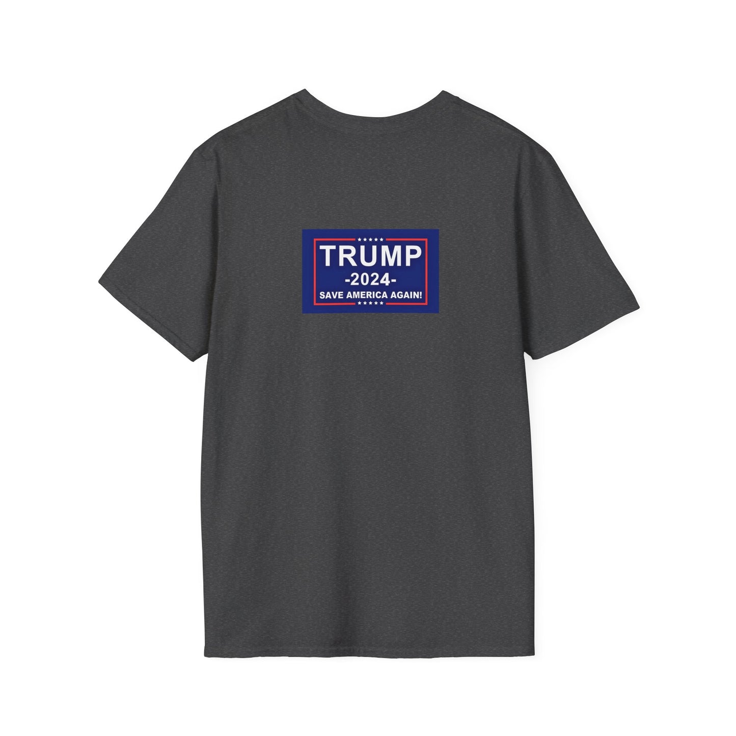 Election Is Coming Donald Trump T-Shirt Charcoal