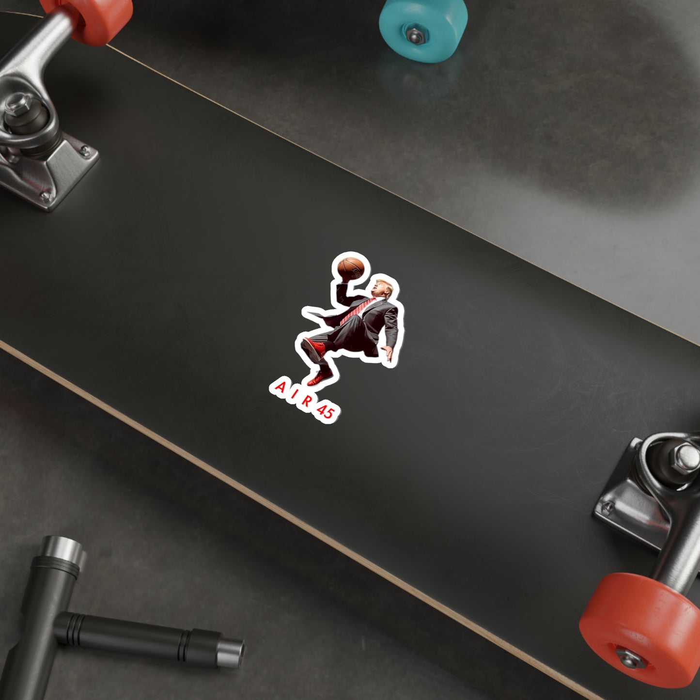 Air DT Free Throw Dunk Die-Cut Stickers