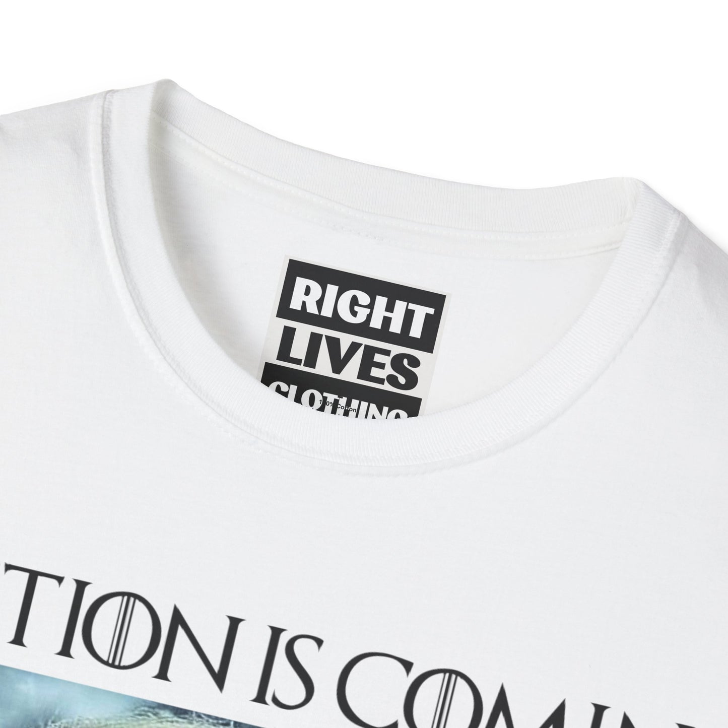 Donald Trump Election Is Coming Again T-shirt Light Blue