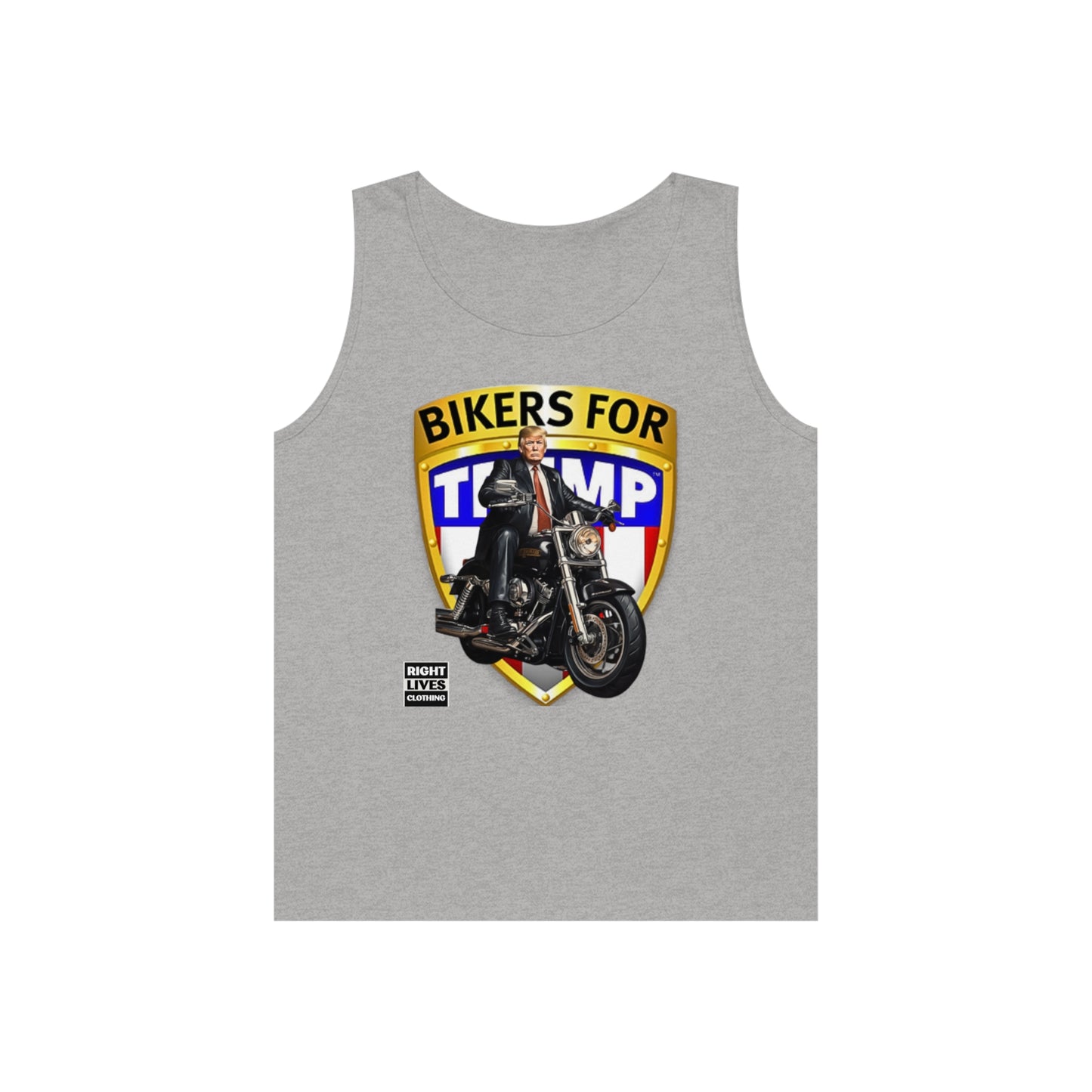Bikers For Donald Trump Cotton Tank Top