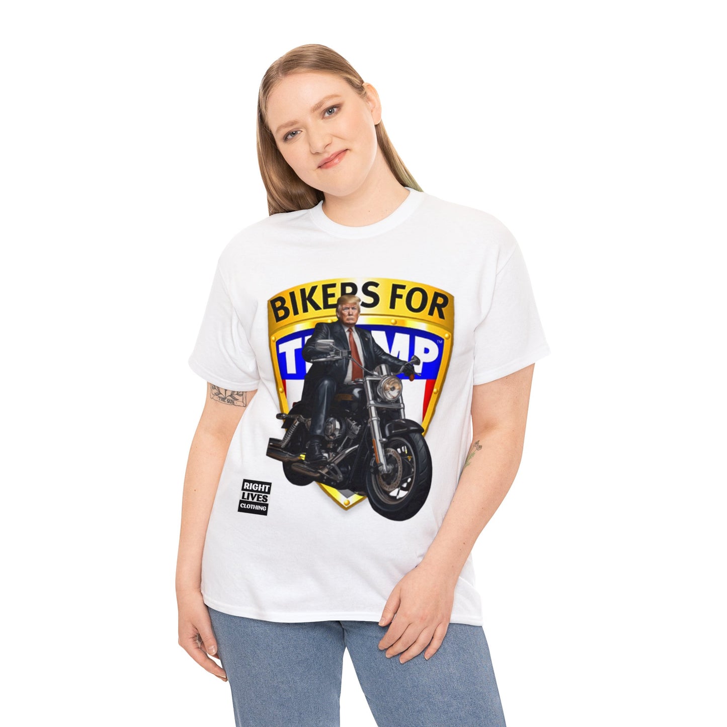 Biker Donald Trump T-shirt