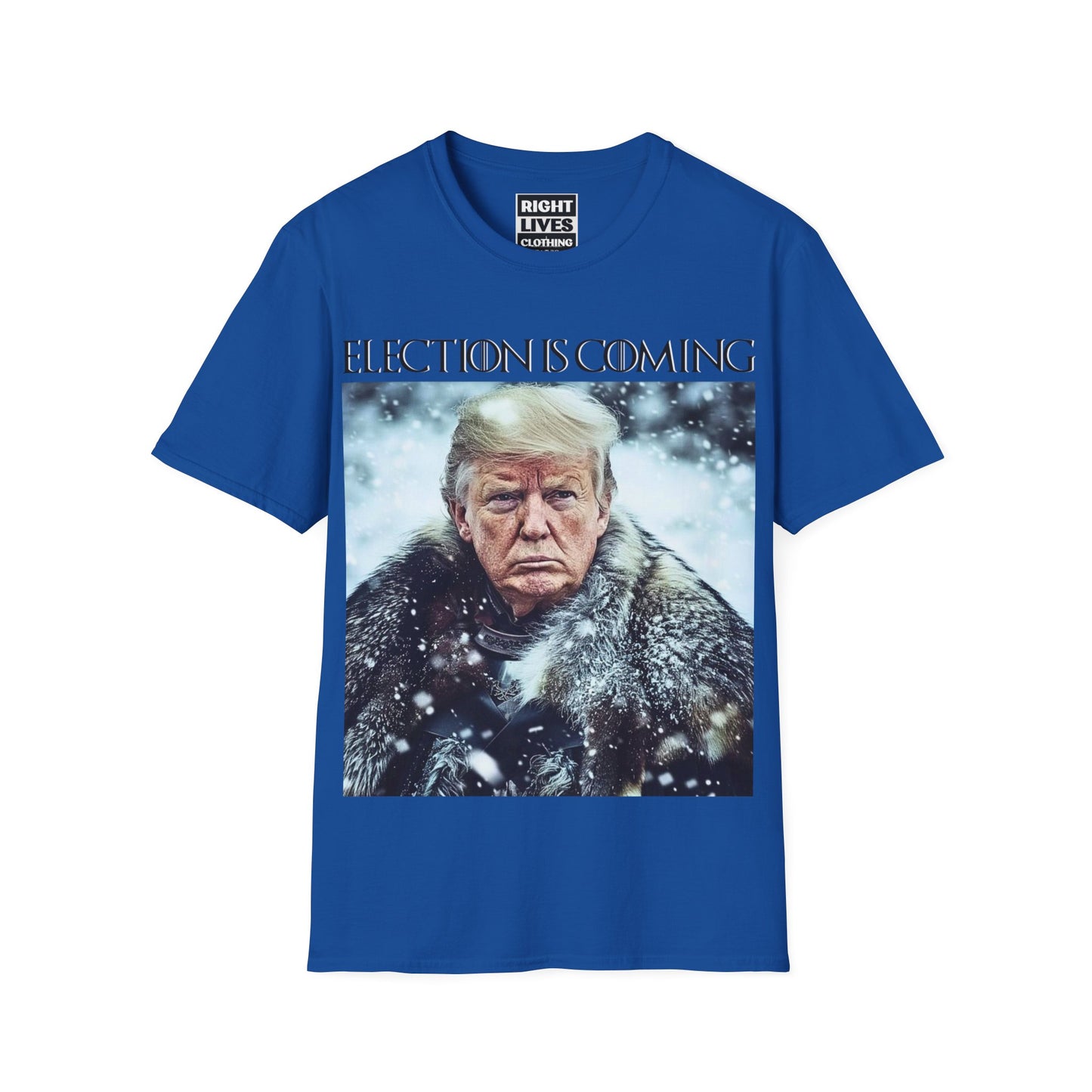 Donald Trump Election Is Coming Again T-shirt Light Blue
