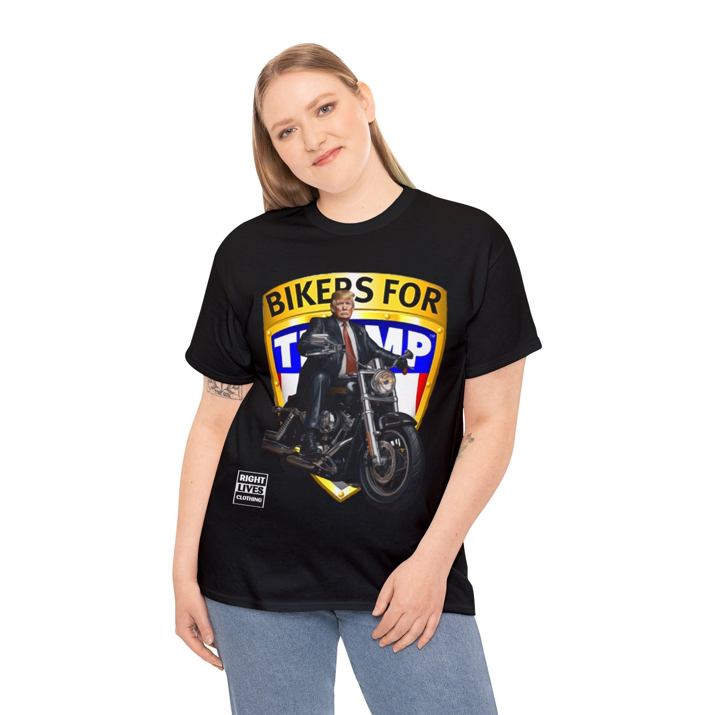 Biker Donald Trump T-shirt