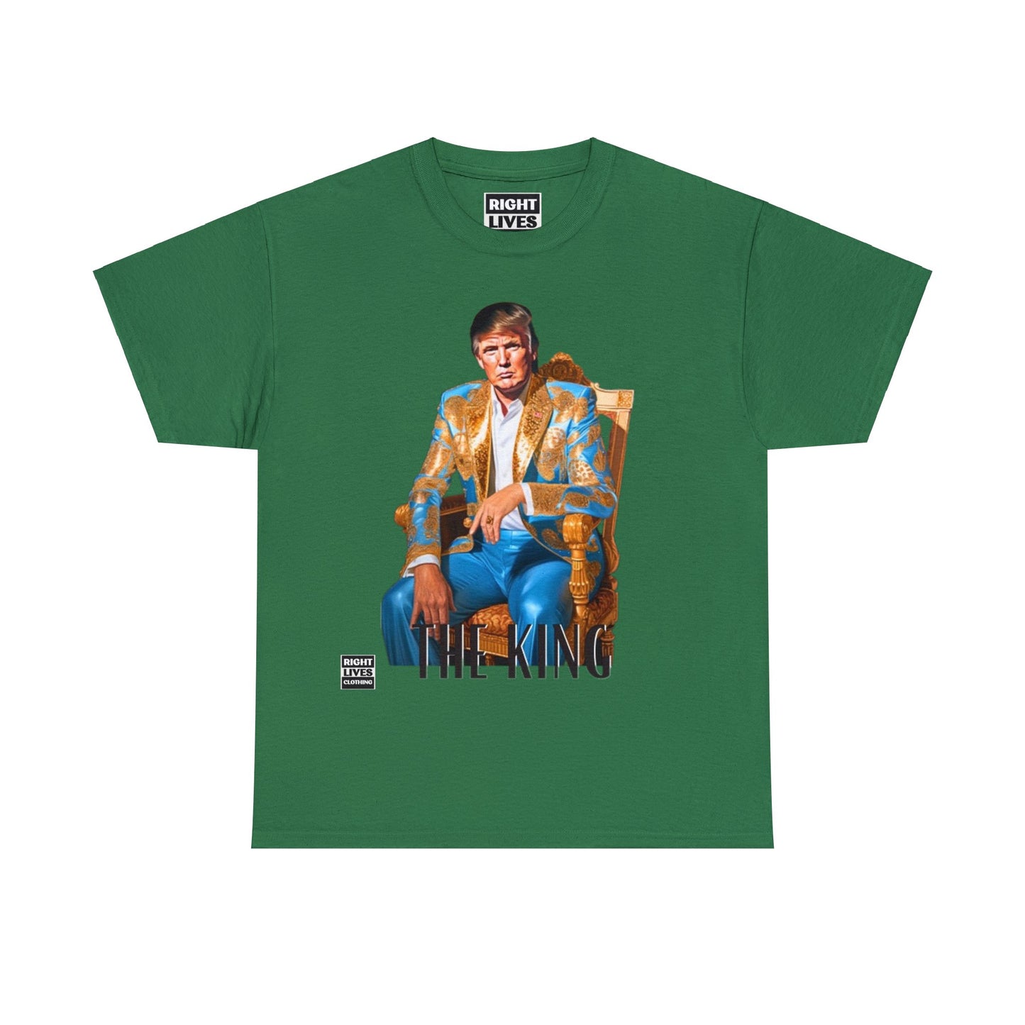King Donald Trump Light Blue T-Shirt