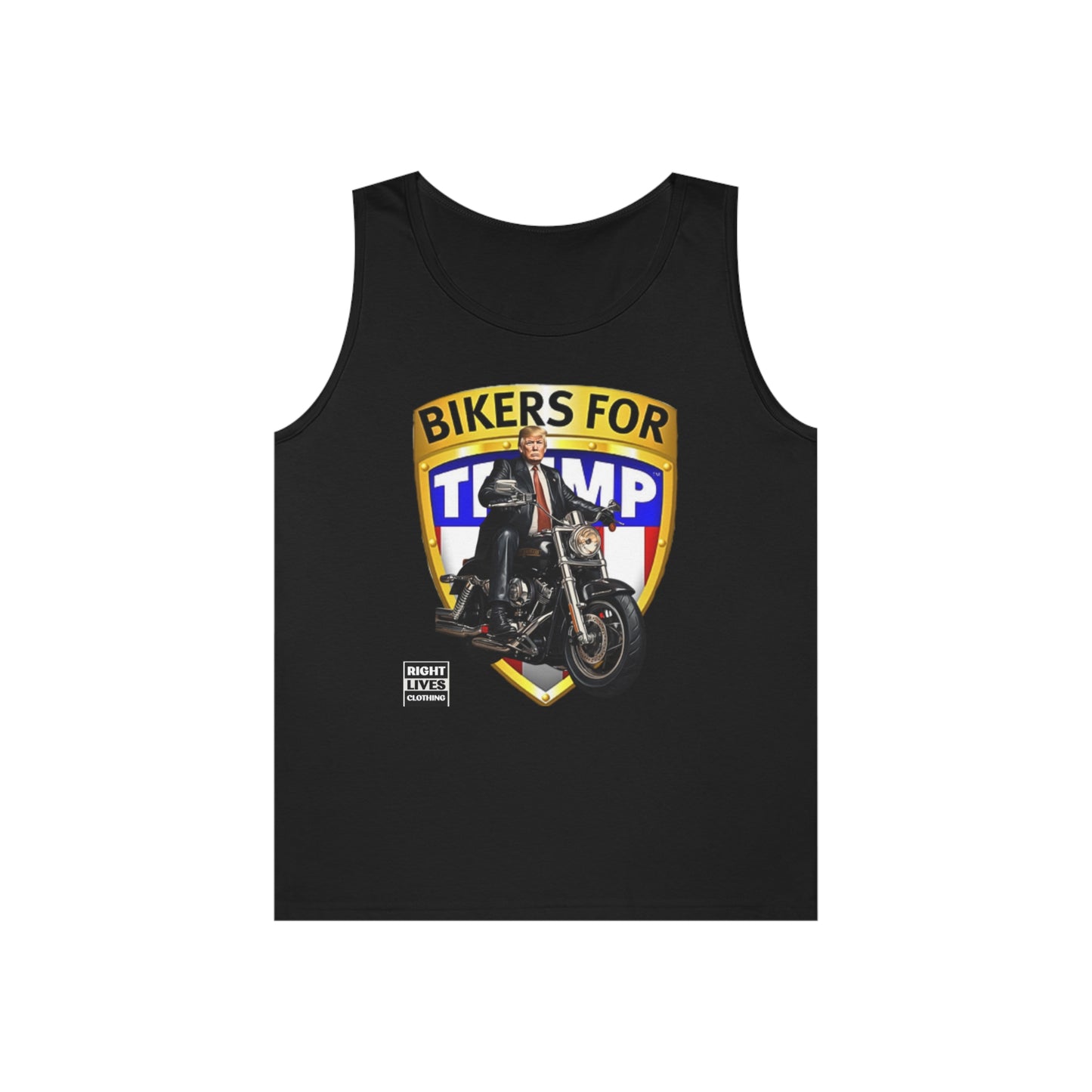 Bikers For Donald Trump Cotton Tank Top