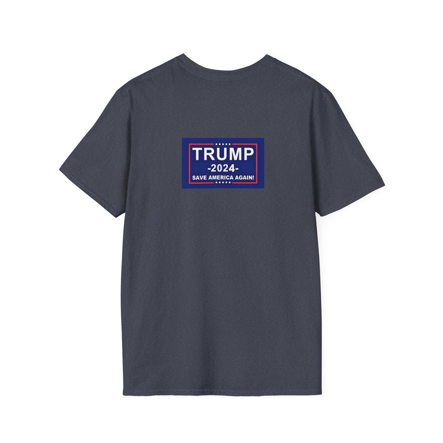 Election Is Coming Donald Trump T-Shirt Charcoal