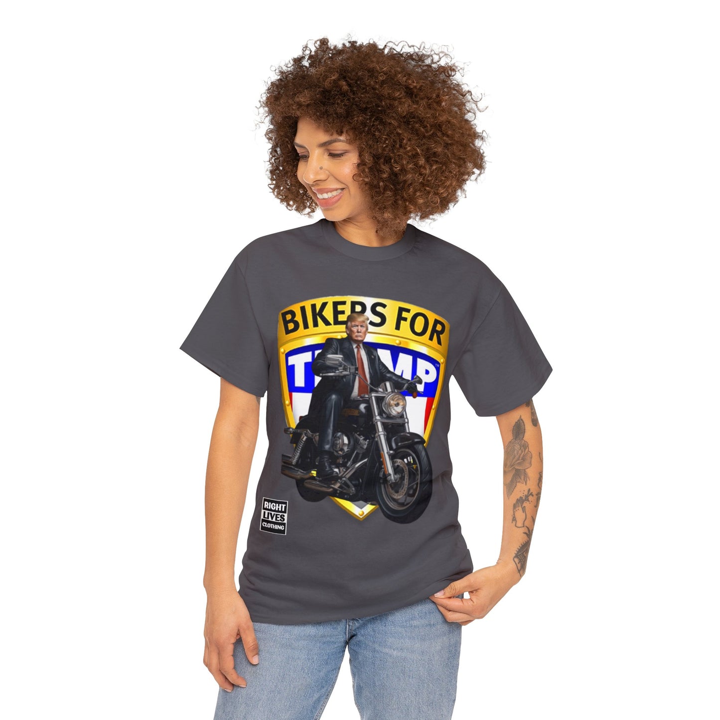 Biker Donald Trump T-shirt