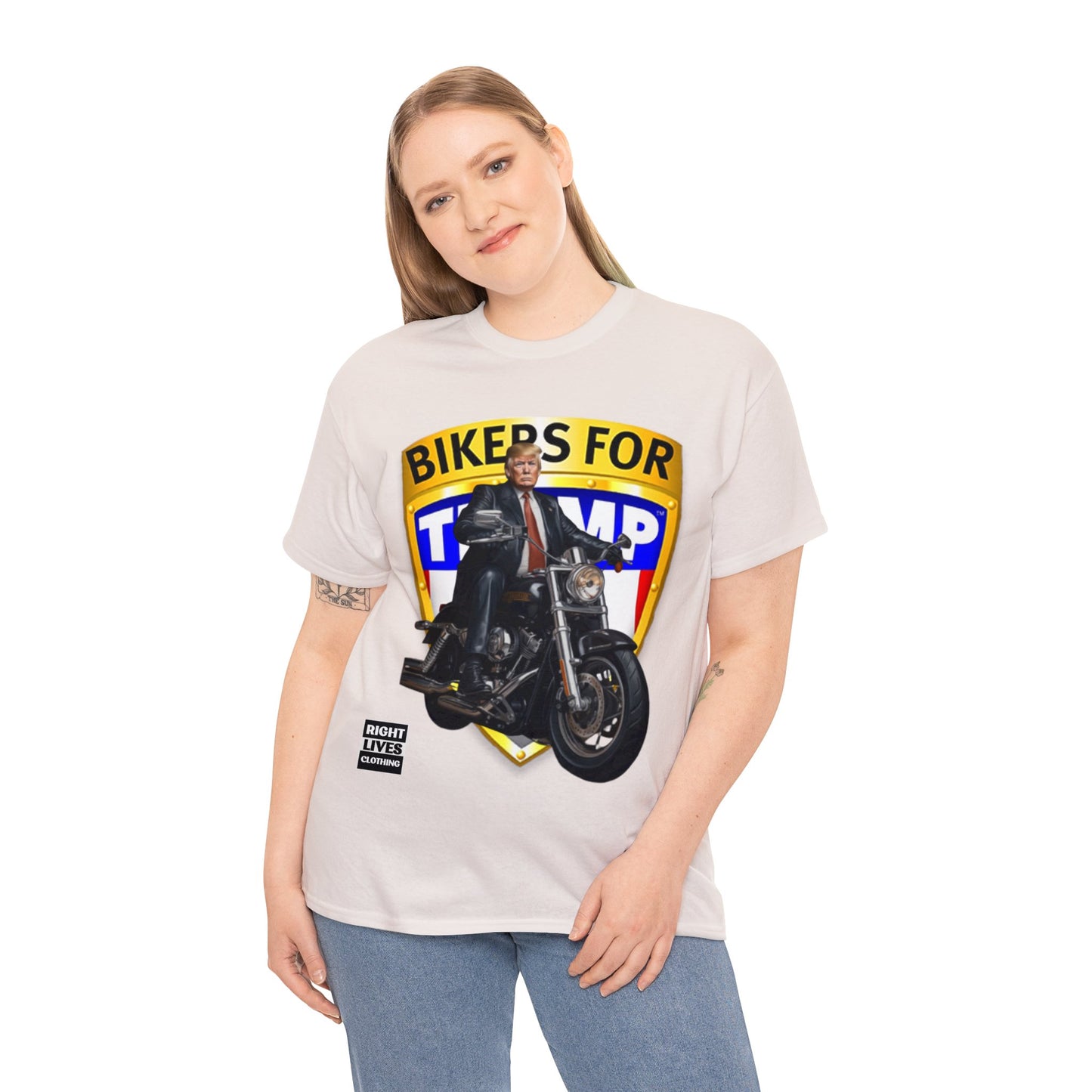 Biker Donald Trump T-shirt