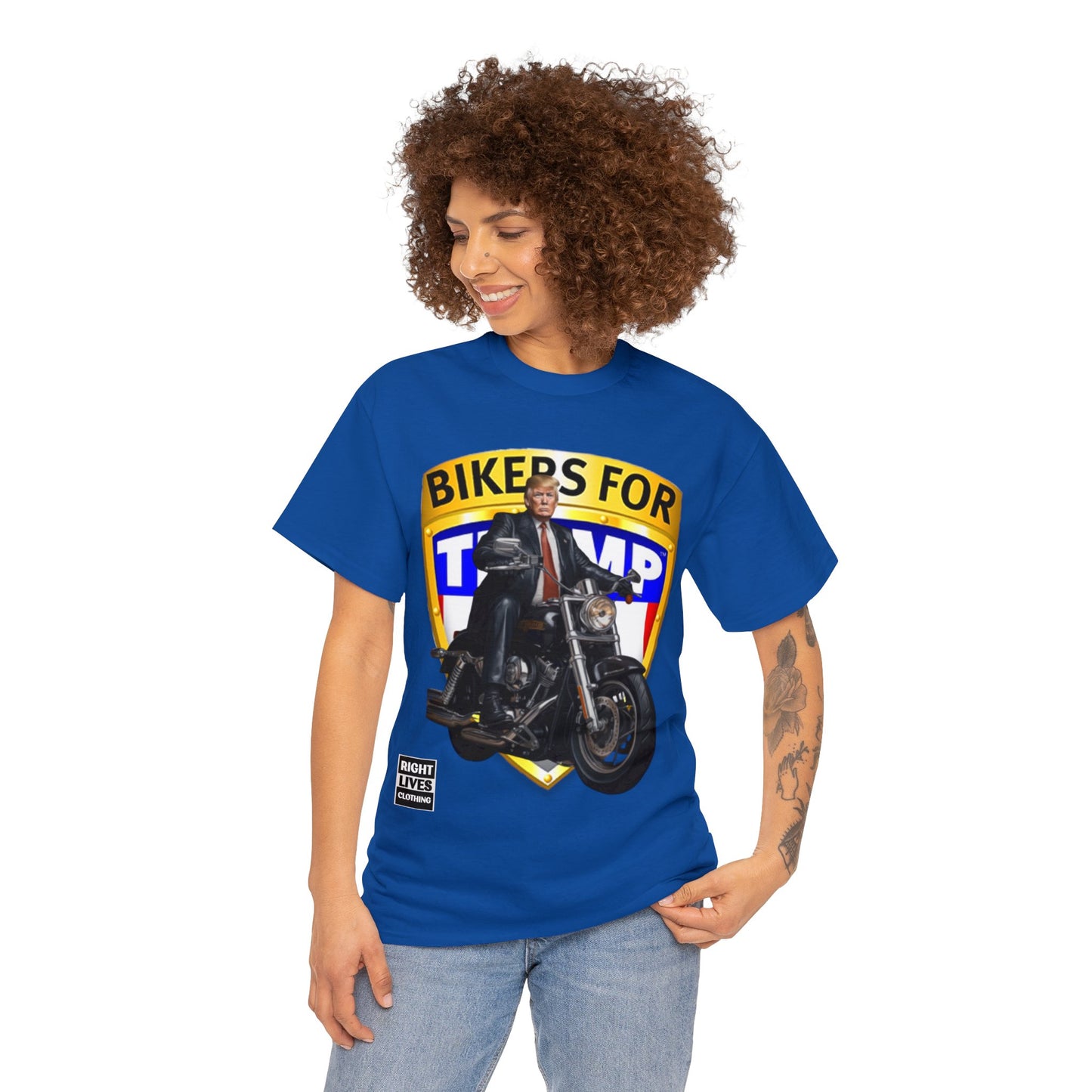 Biker Donald Trump T-shirt