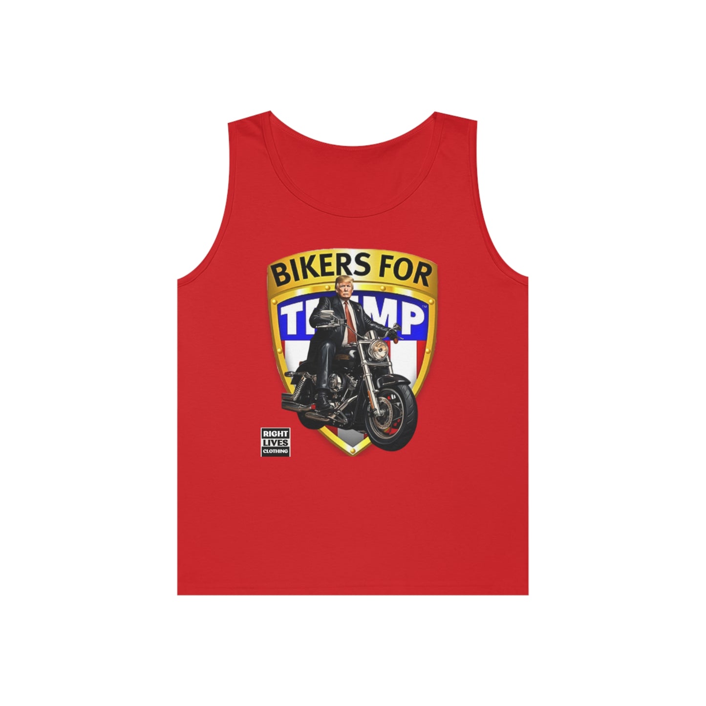 Bikers For Donald Trump Cotton Tank Top