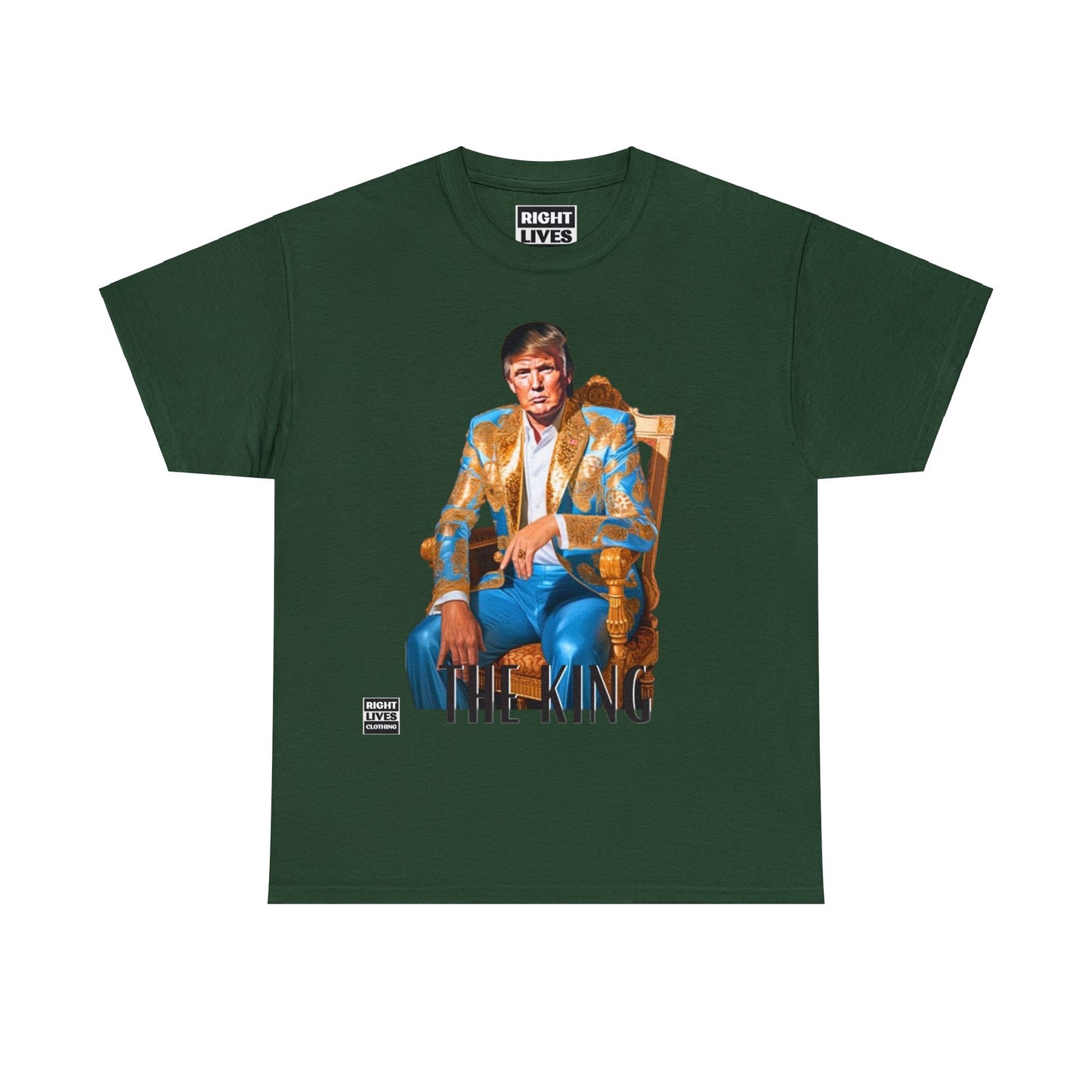 King Donald Trump Light Blue T-Shirt