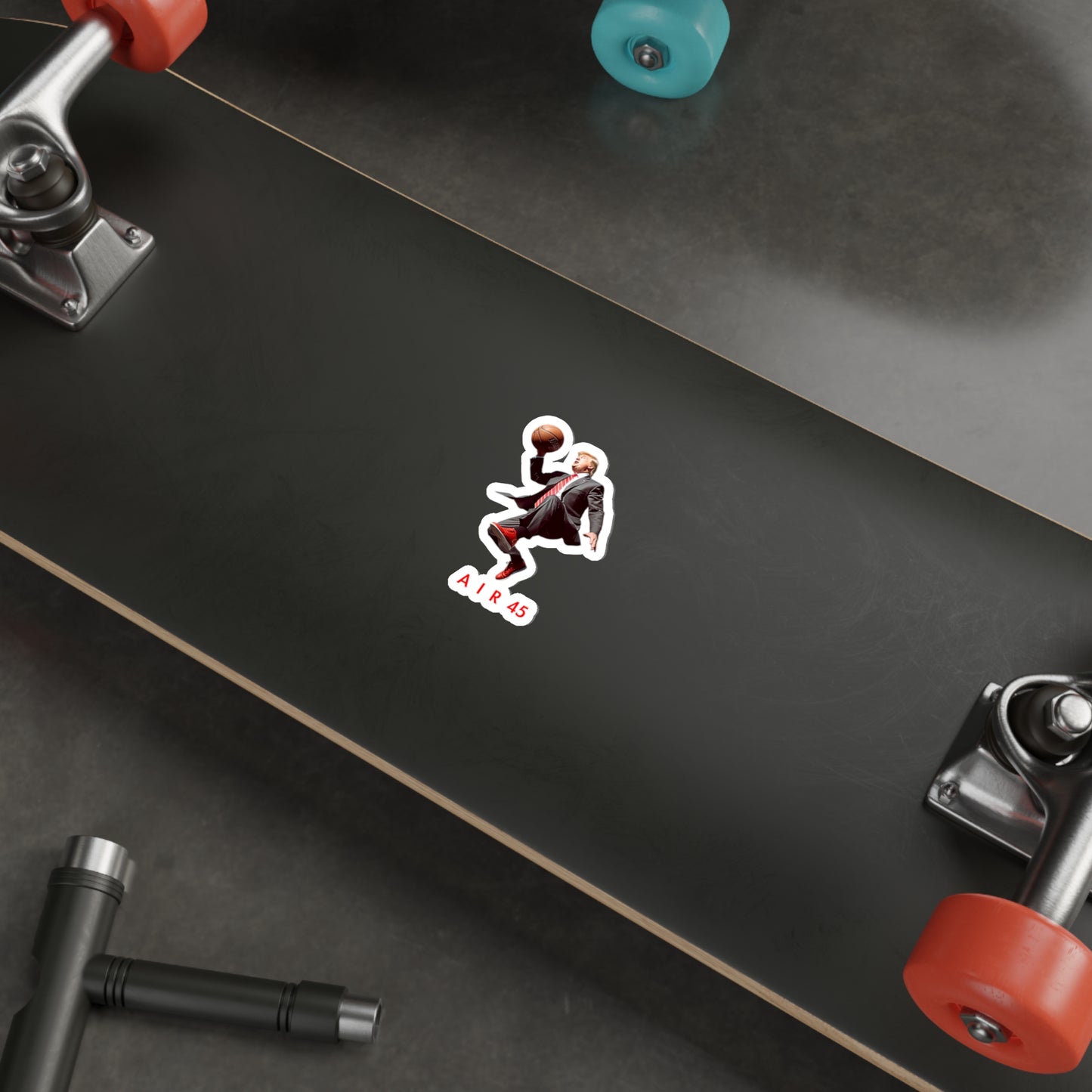 Air DT Free Throw Dunk Die-Cut Stickers