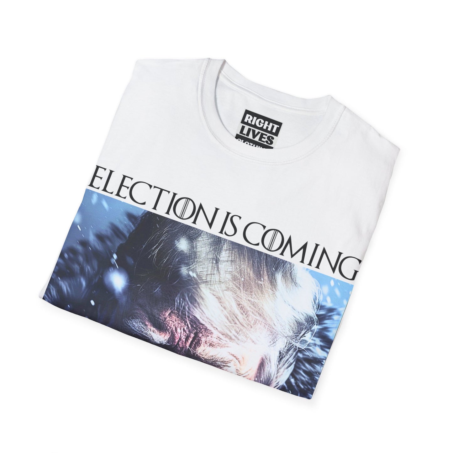 Election Is Coming Donald Trump T-Shirt Charcoal
