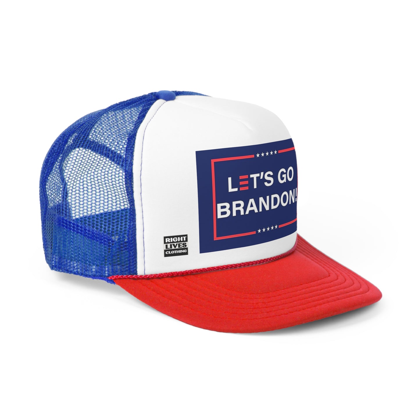 Lets Go Brandon Navy -Trucker Caps