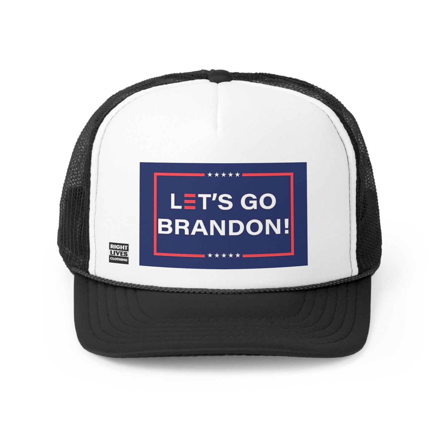 Lets Go Brandon Navy -Trucker Caps