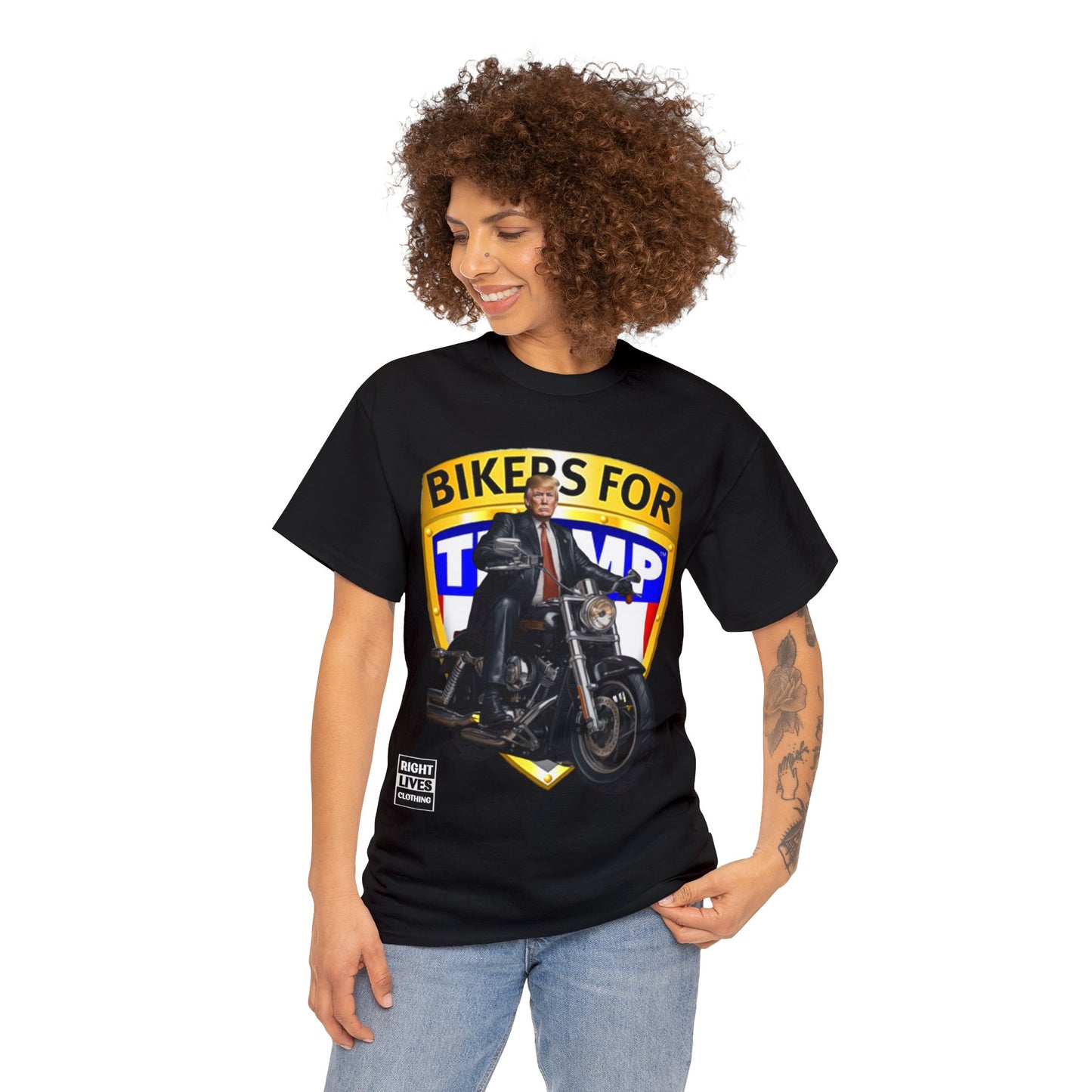 Biker Donald Trump T-shirt