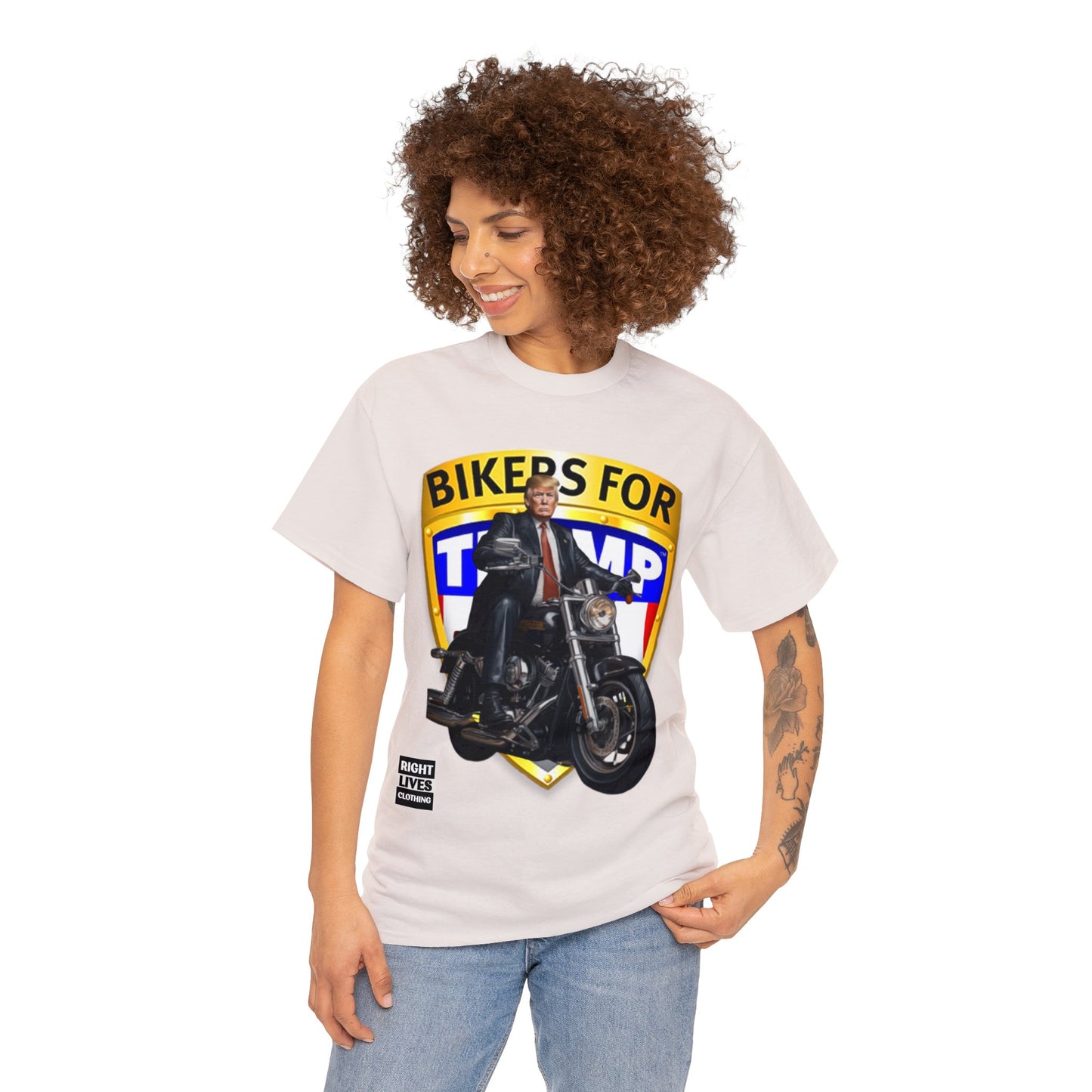 Biker Donald Trump T-shirt