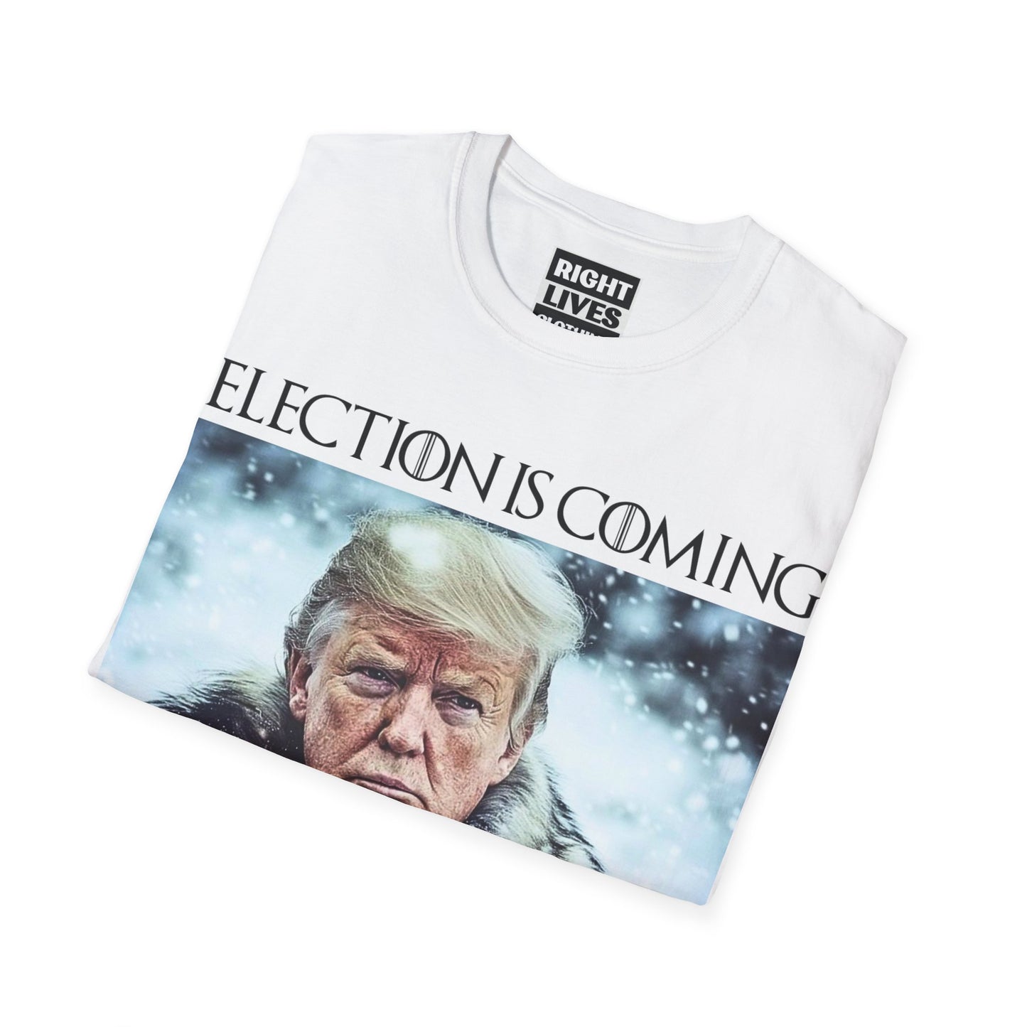 Donald Trump Election Is Coming Again T-shirt Light Blue